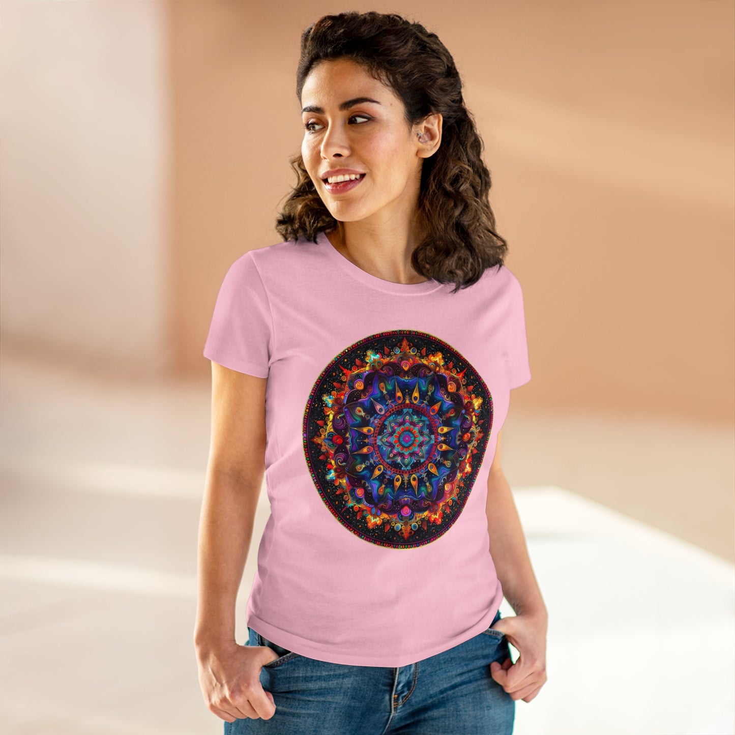 Mandala - Women's Midweight Cotton Tee