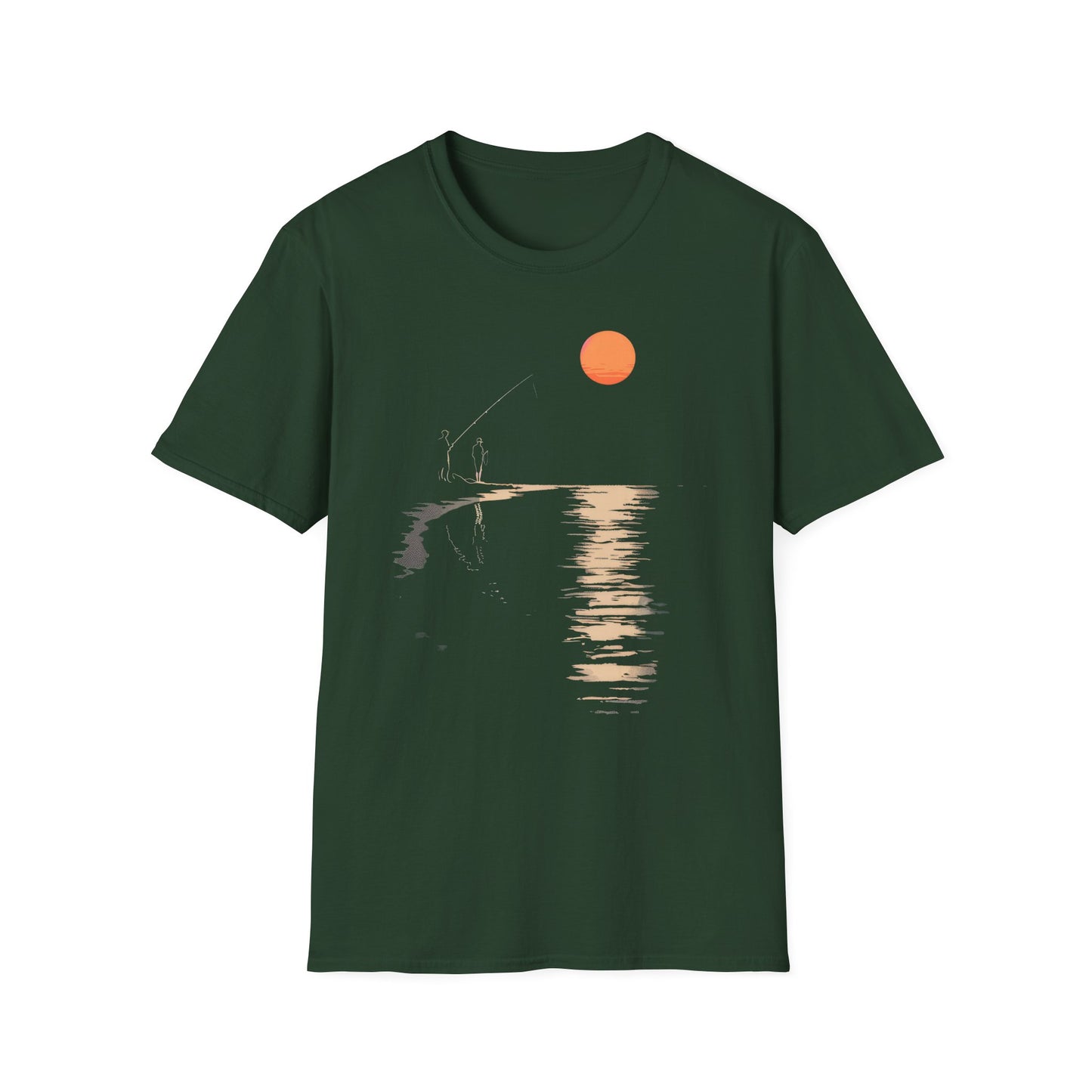 Surf Casting - Unisex Softstyle T-Shirt