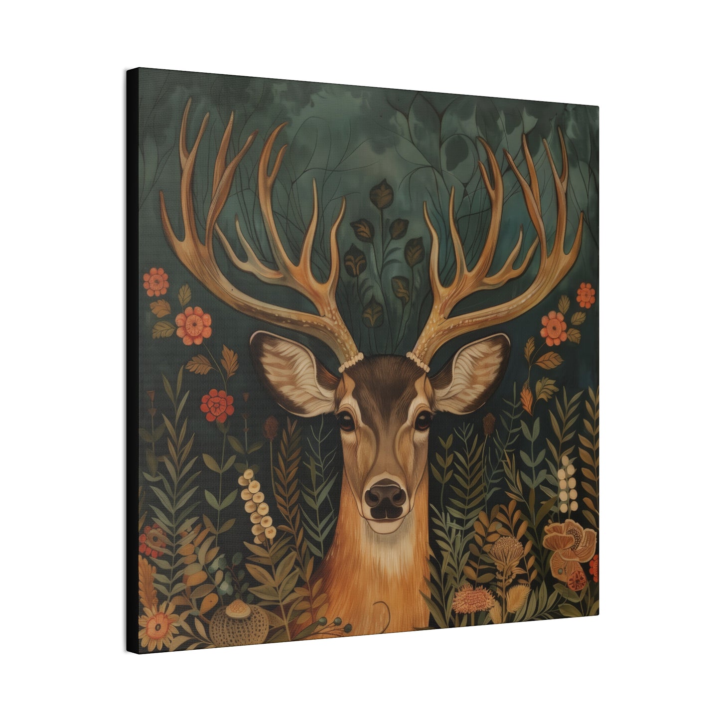 Deer - Canvas Stretched, 0.75"