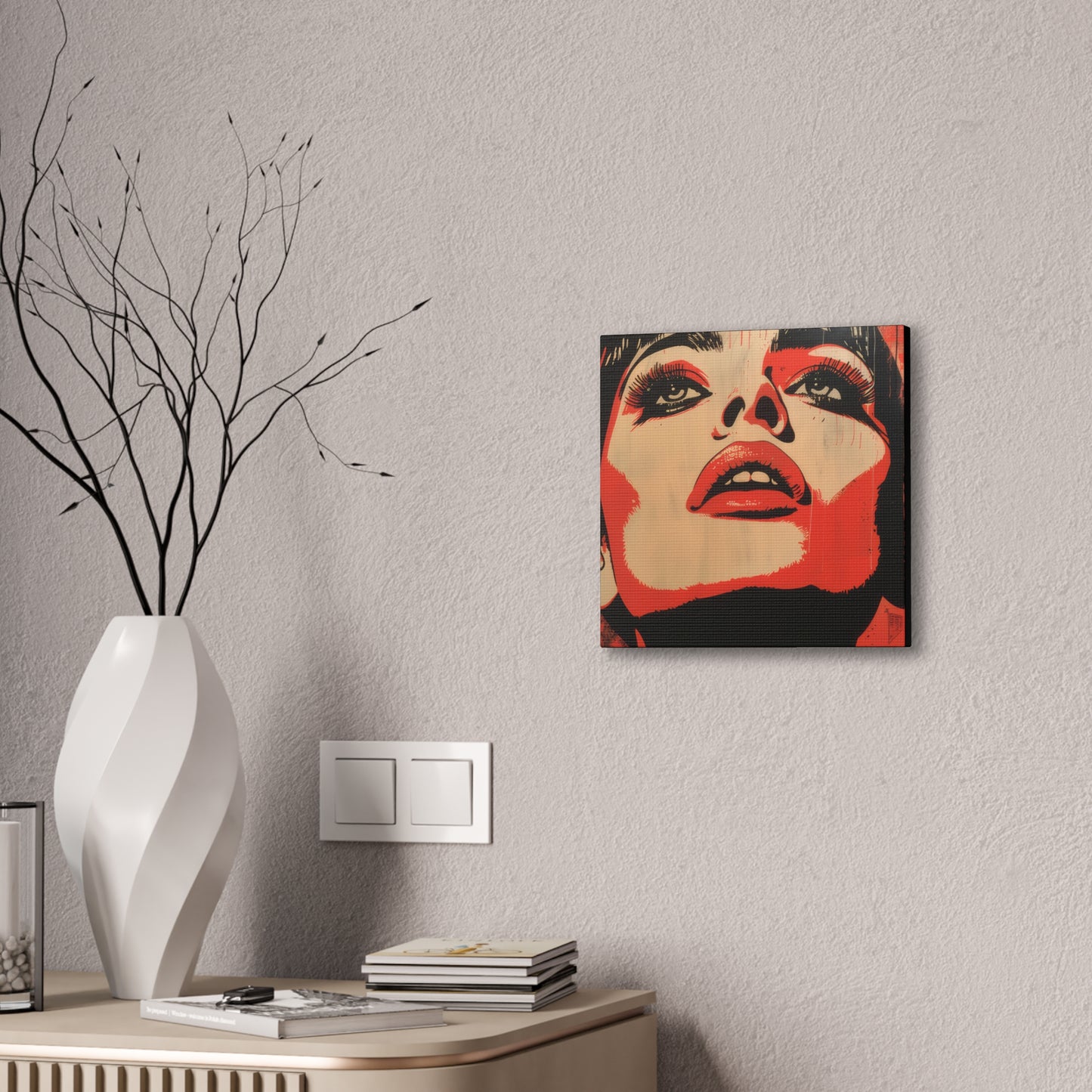 Movie Diva - Canvas Stretched, 0.75"