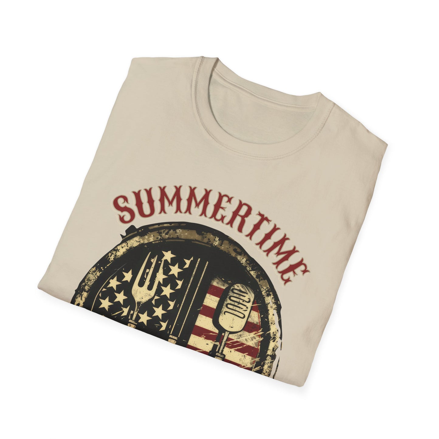 Summertime - Unisex Softstyle T-Shirt