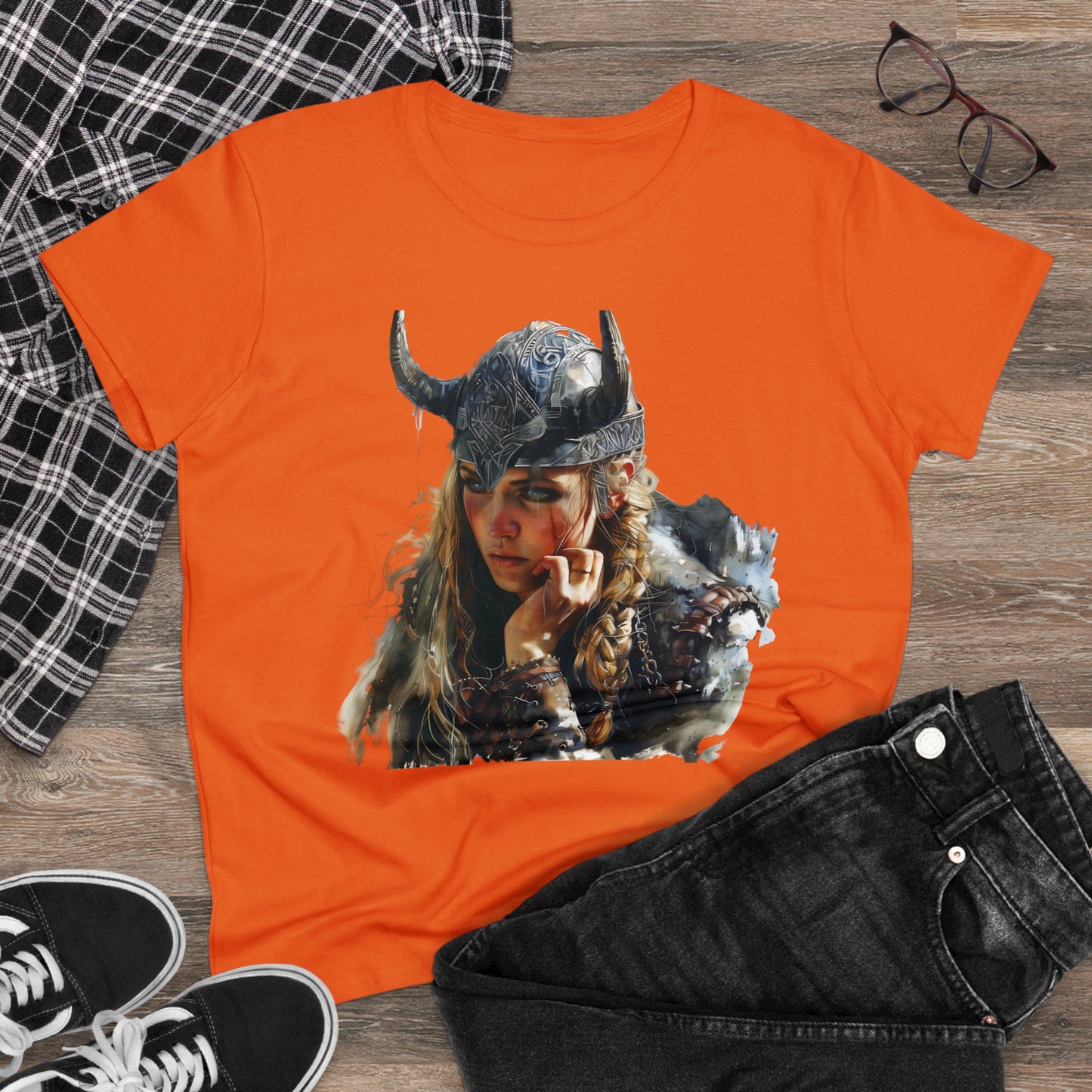 Viking - Fantasy - Women's Midweight Cotton Tee