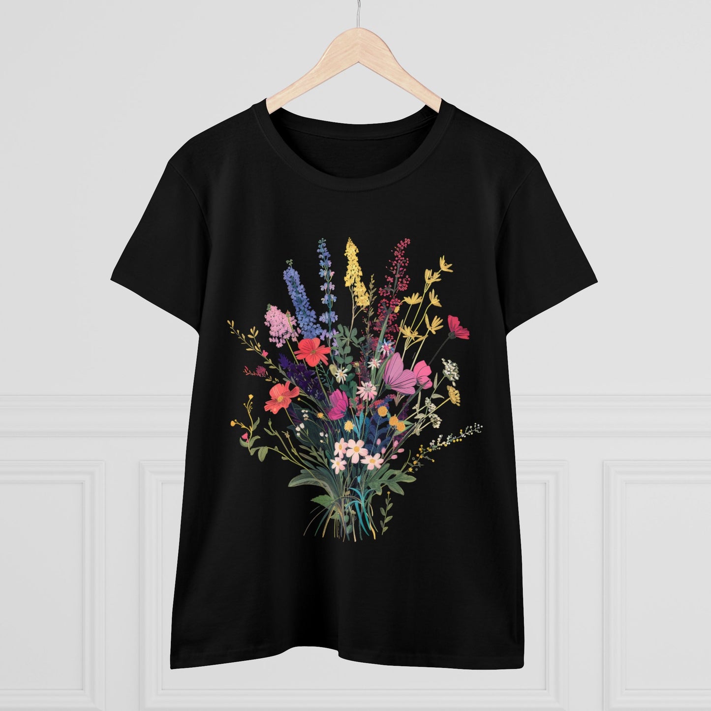 Wildflowers - Women's Midweight Cotton Tee