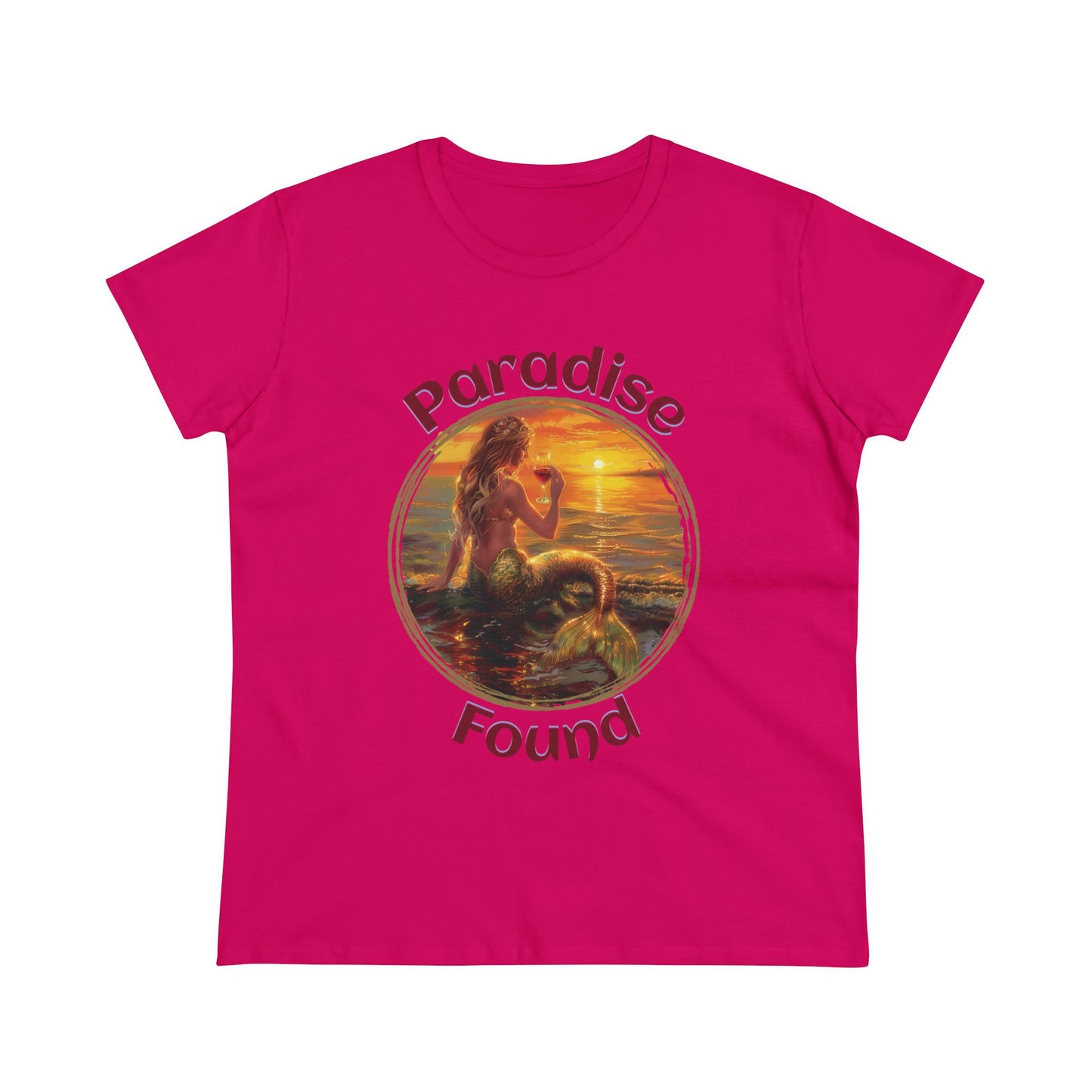 Paradise Found - Women's Midweight Cotton Tee