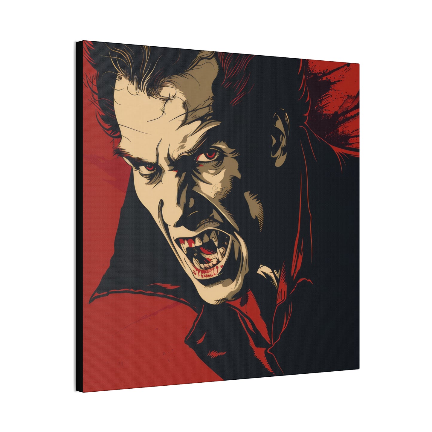 Vampire - Canvas Stretched, 0.75"