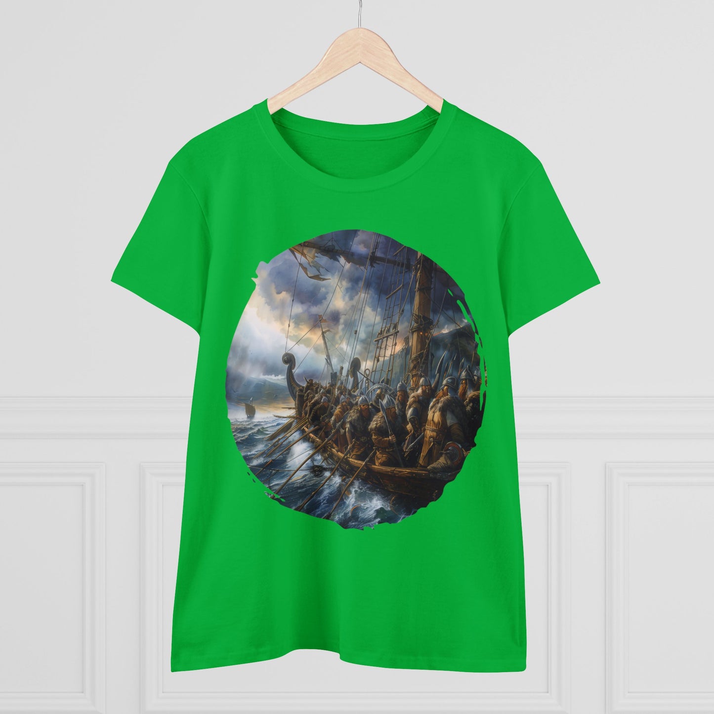 Vikings - Fantasy - Women's Midweight Cotton Tee