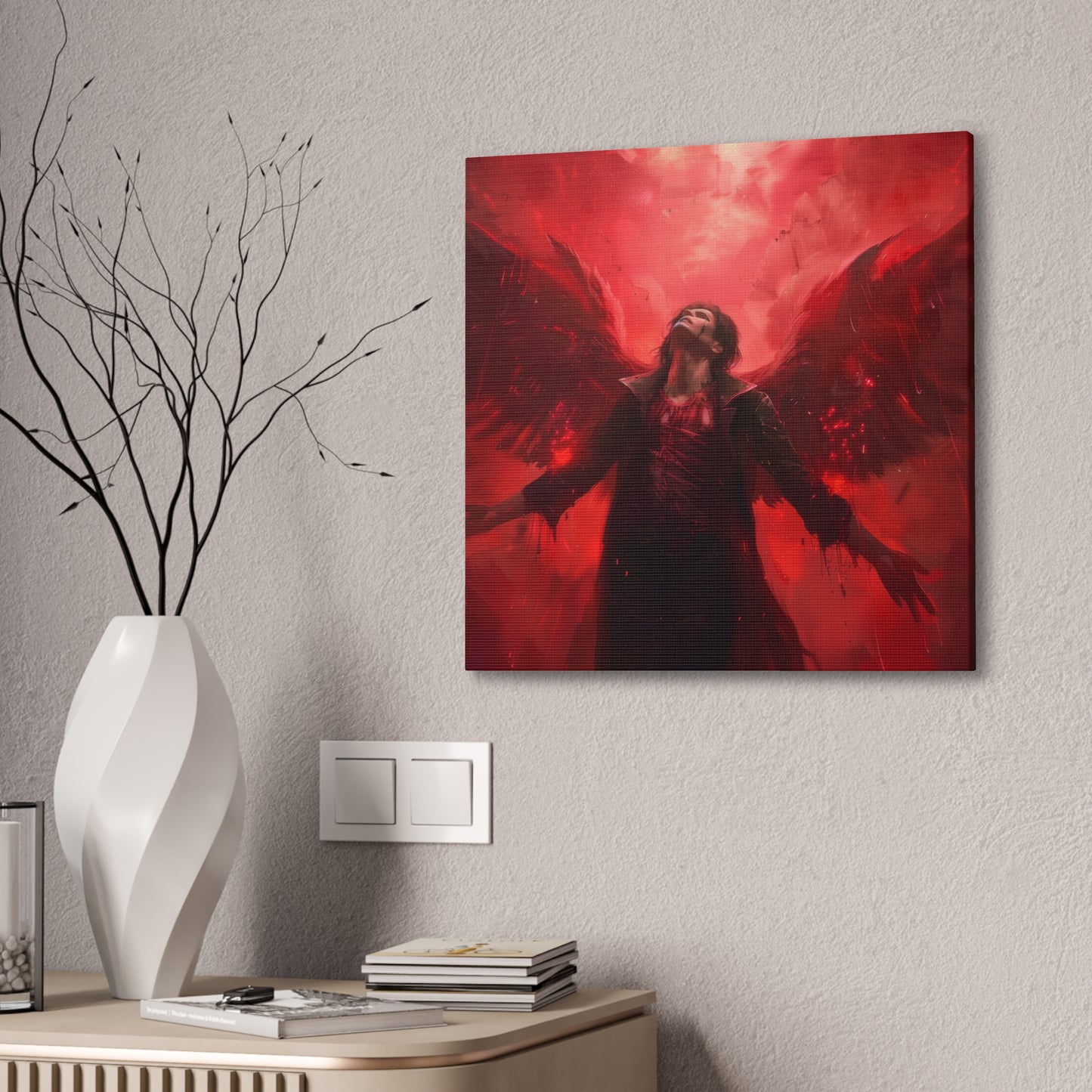 Angel or Devil - Canvas Stretched, 0.75"