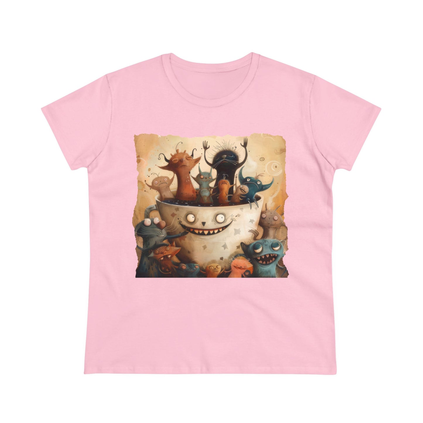 Coffee Critters - Women's Midweight Cotton Tee