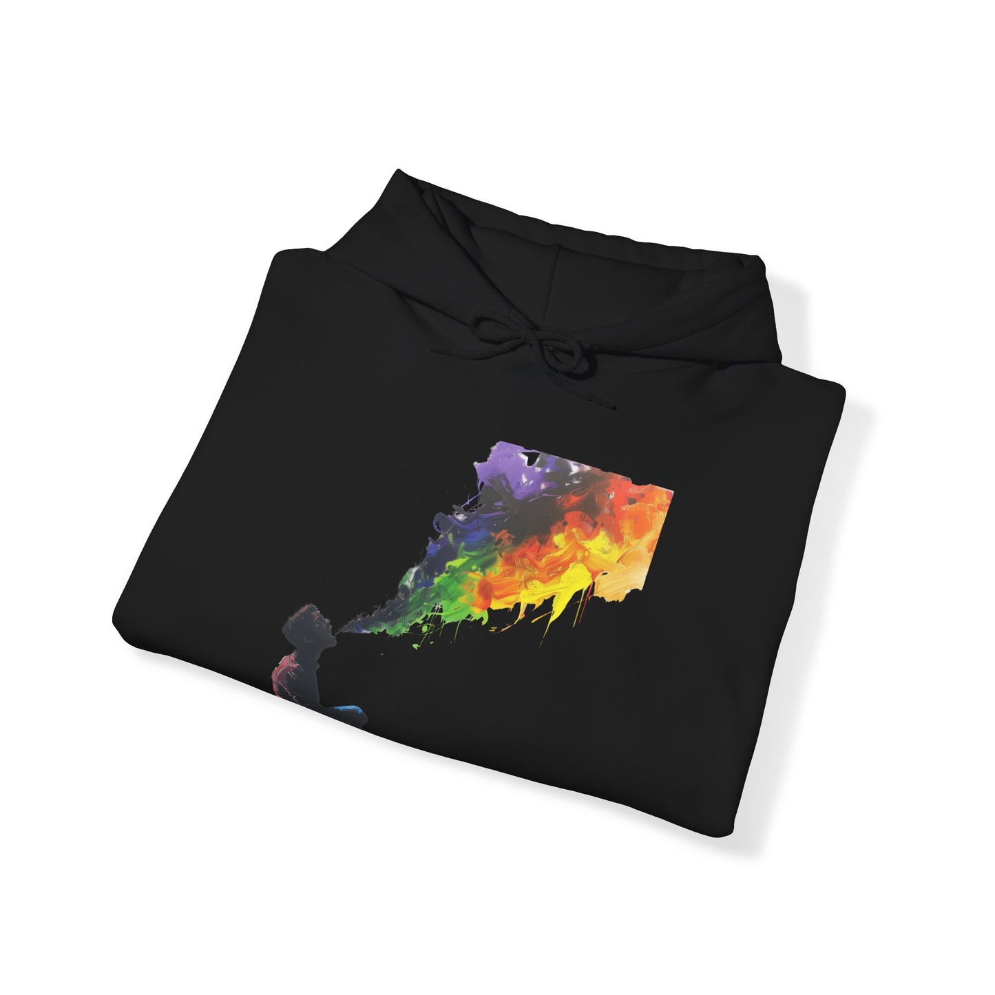 Rainbow Breath - Unisex Heavy Blend™ Hooded Sweatshirt