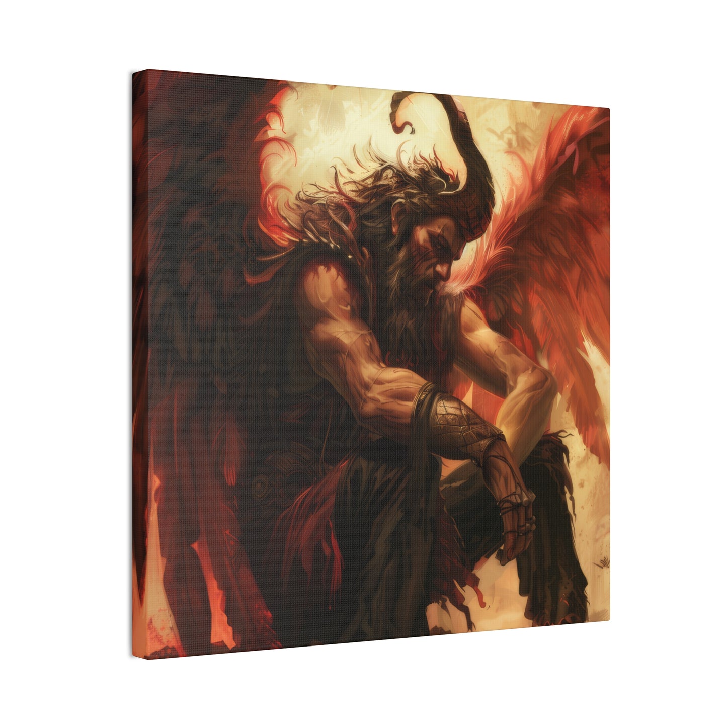 Angel or Devil - Canvas Stretched, 0.75"