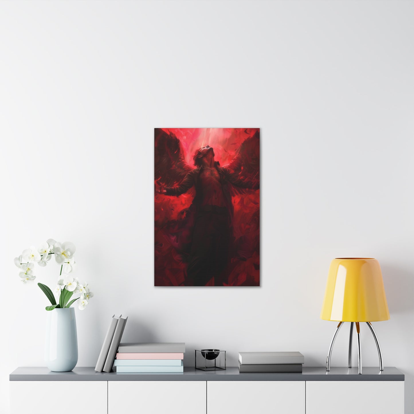 Angel or Devil - Canvas Stretched, 0.75"