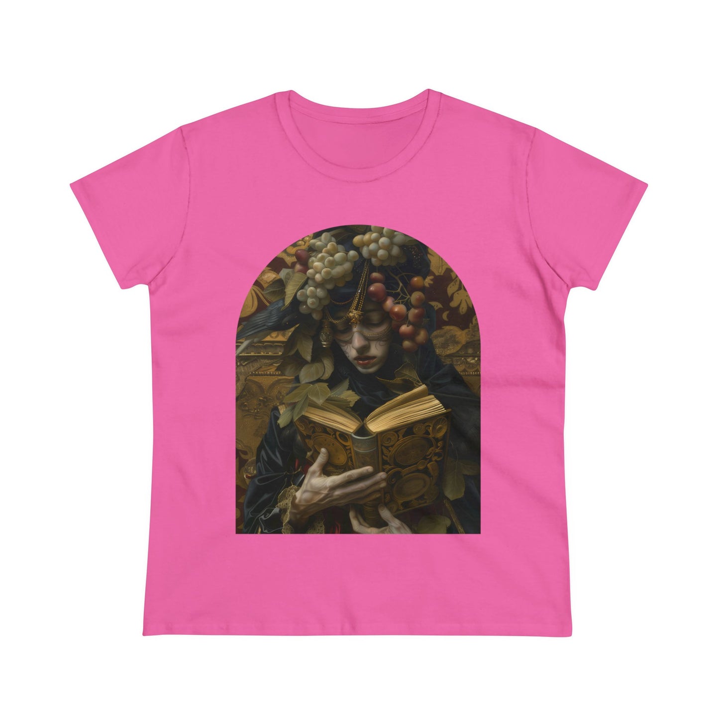 Solemn Reading - Fantasy - Women's Midweight Cotton Tee