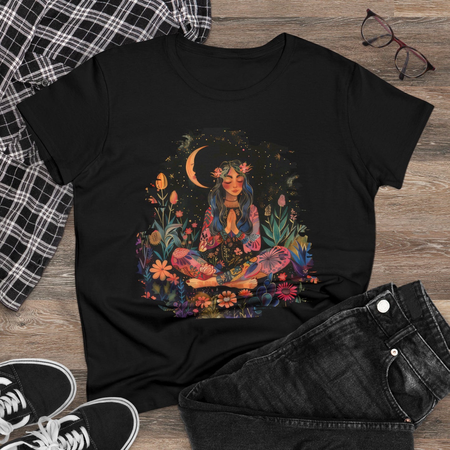 Meditation - Women's Midweight Cotton Tee