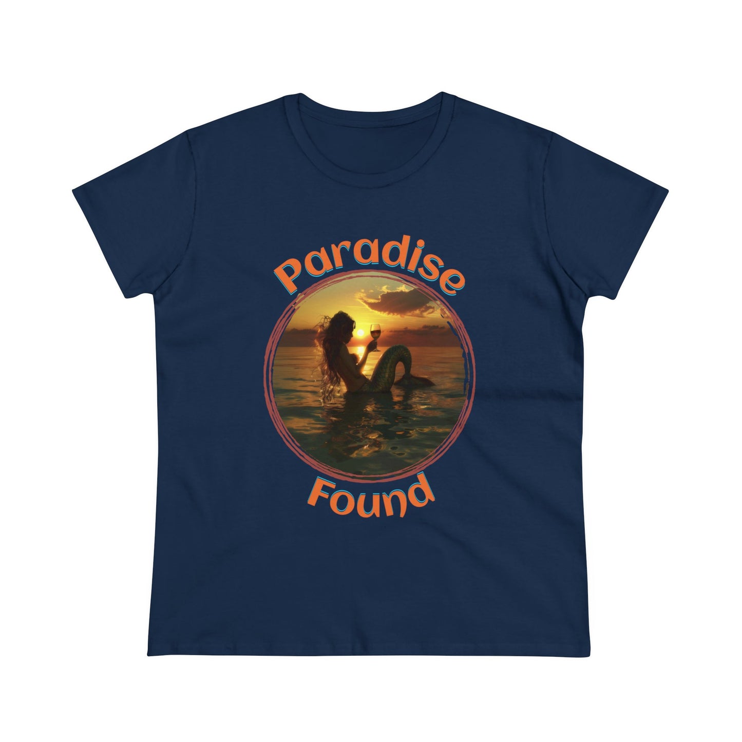 Paradise Found - Women's Midweight Cotton Tee