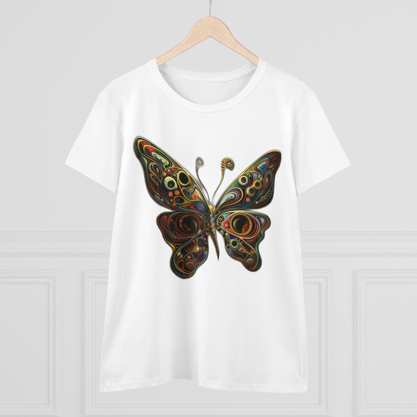 Butterfly - Women's Midweight Cotton Tee