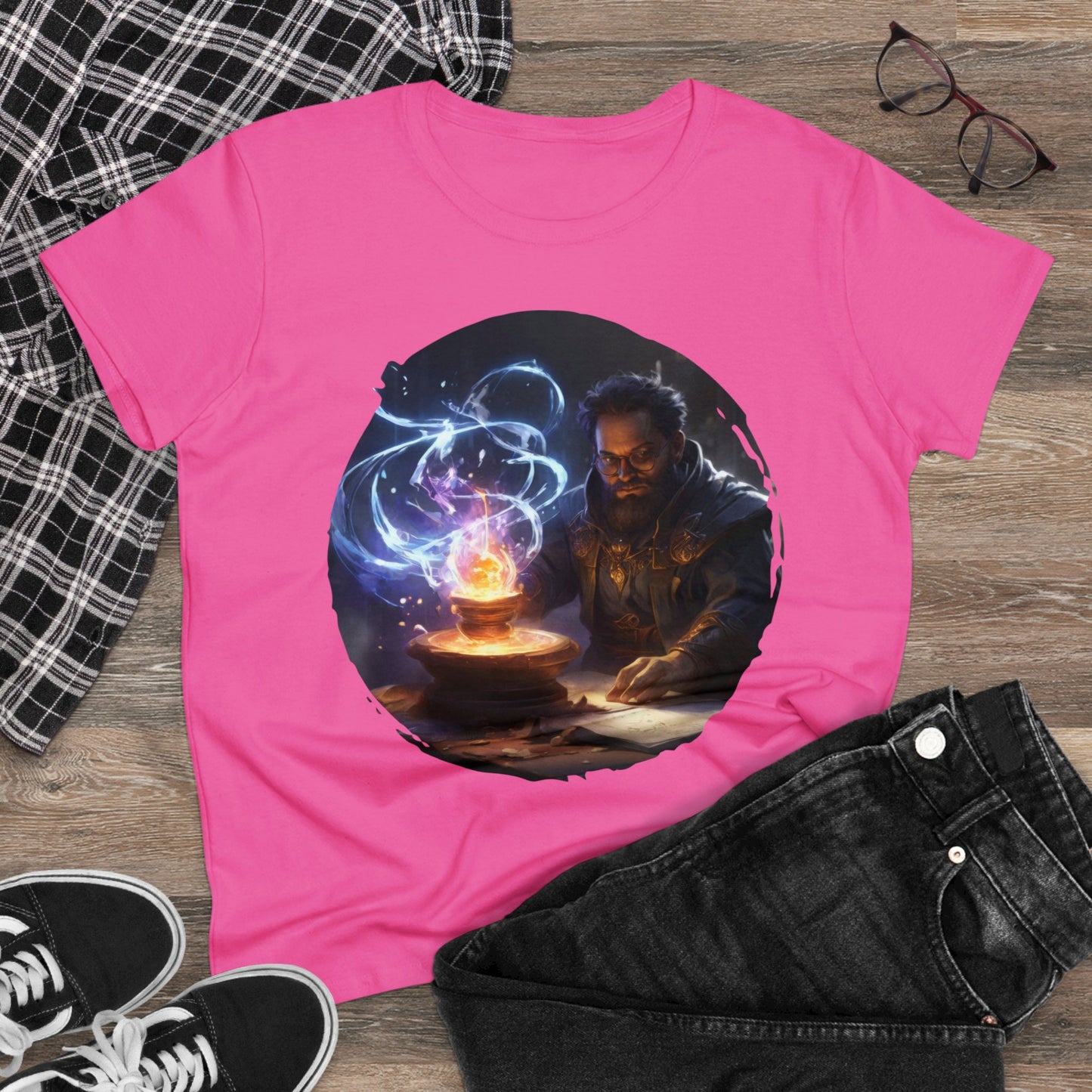 The Sorcerer - Fantasy - Women's Midweight Cotton Tee