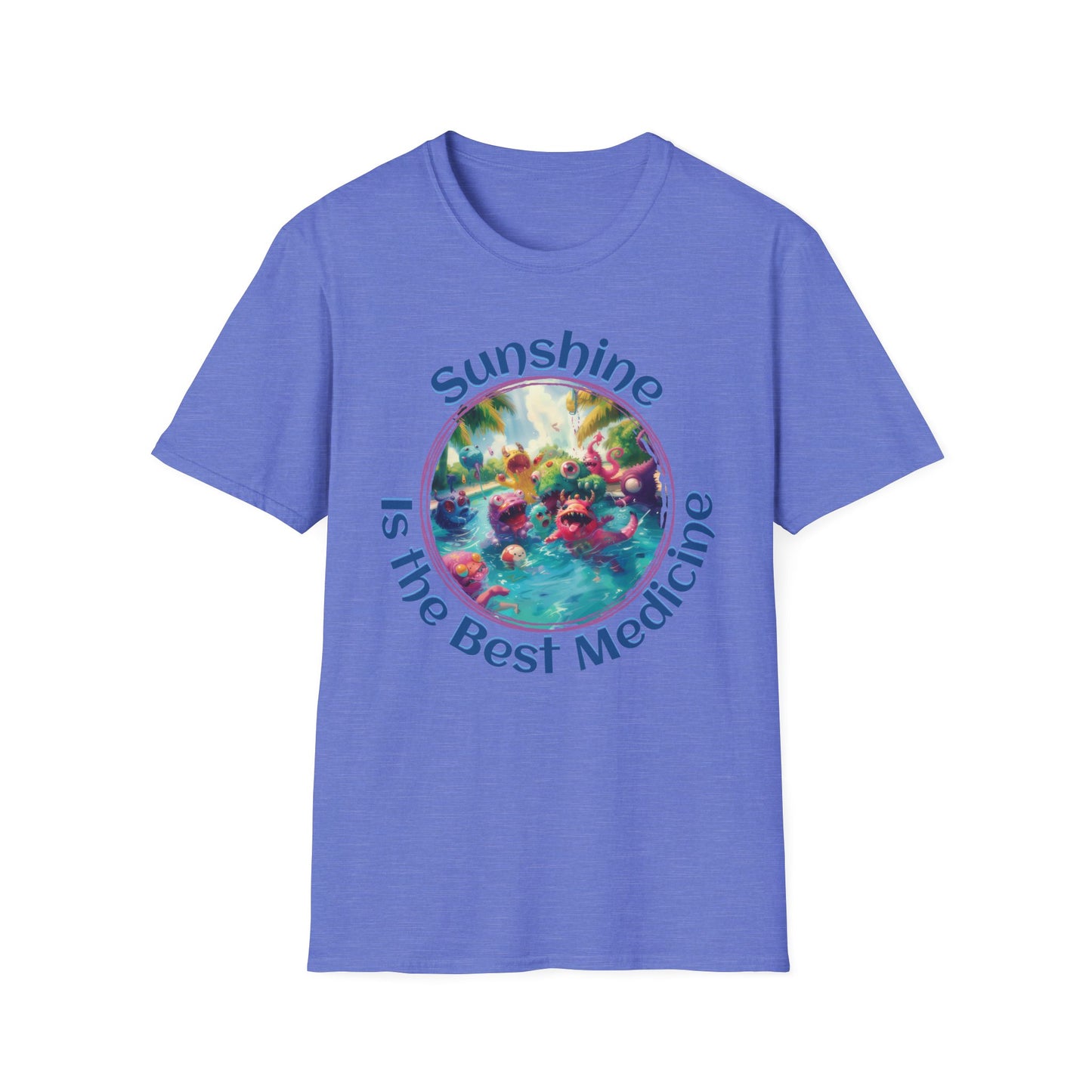 Sunshine is the Best Medicine - Unisex Softstyle T-Shirt