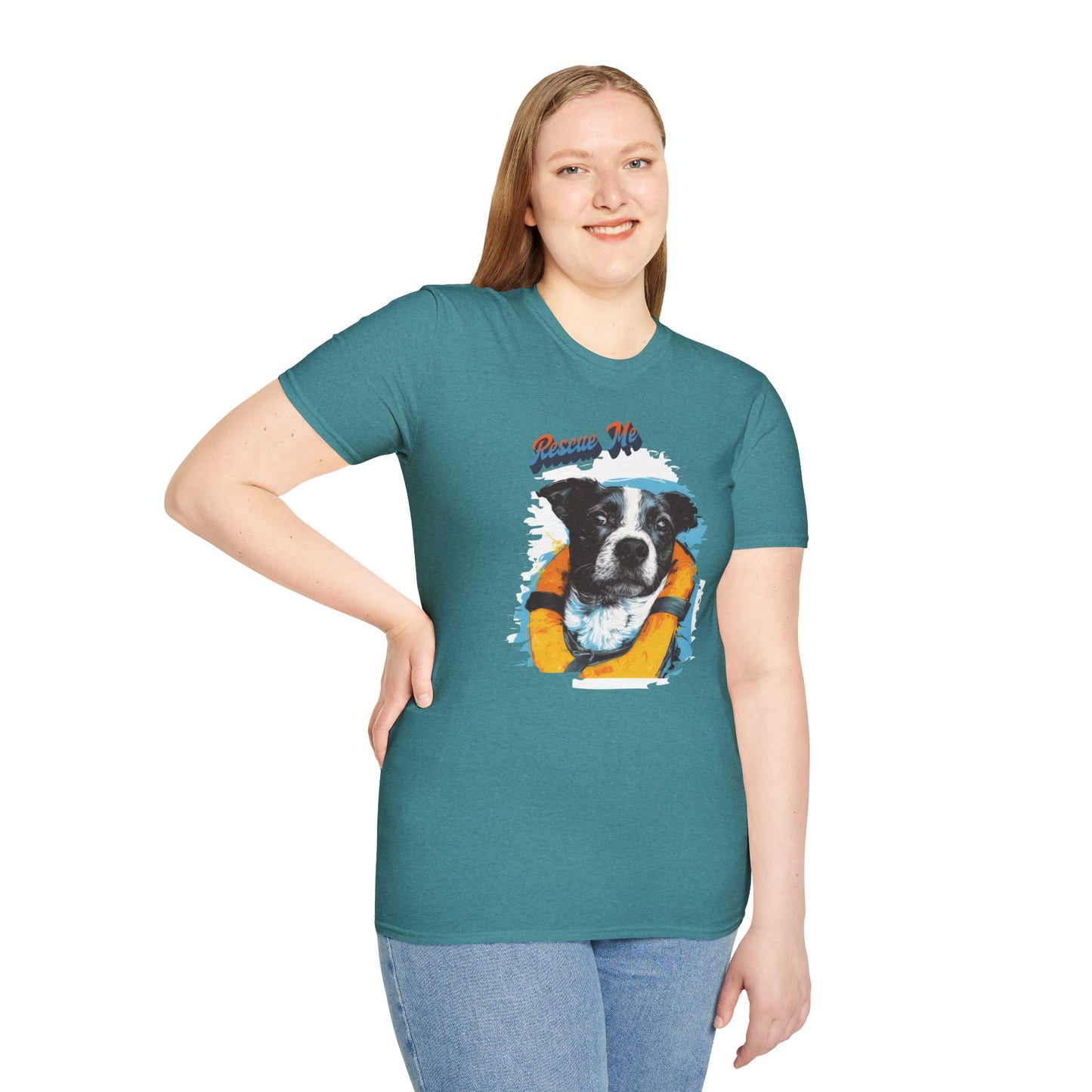 Rescue Dog - Unisex Softstyle T-Shirt