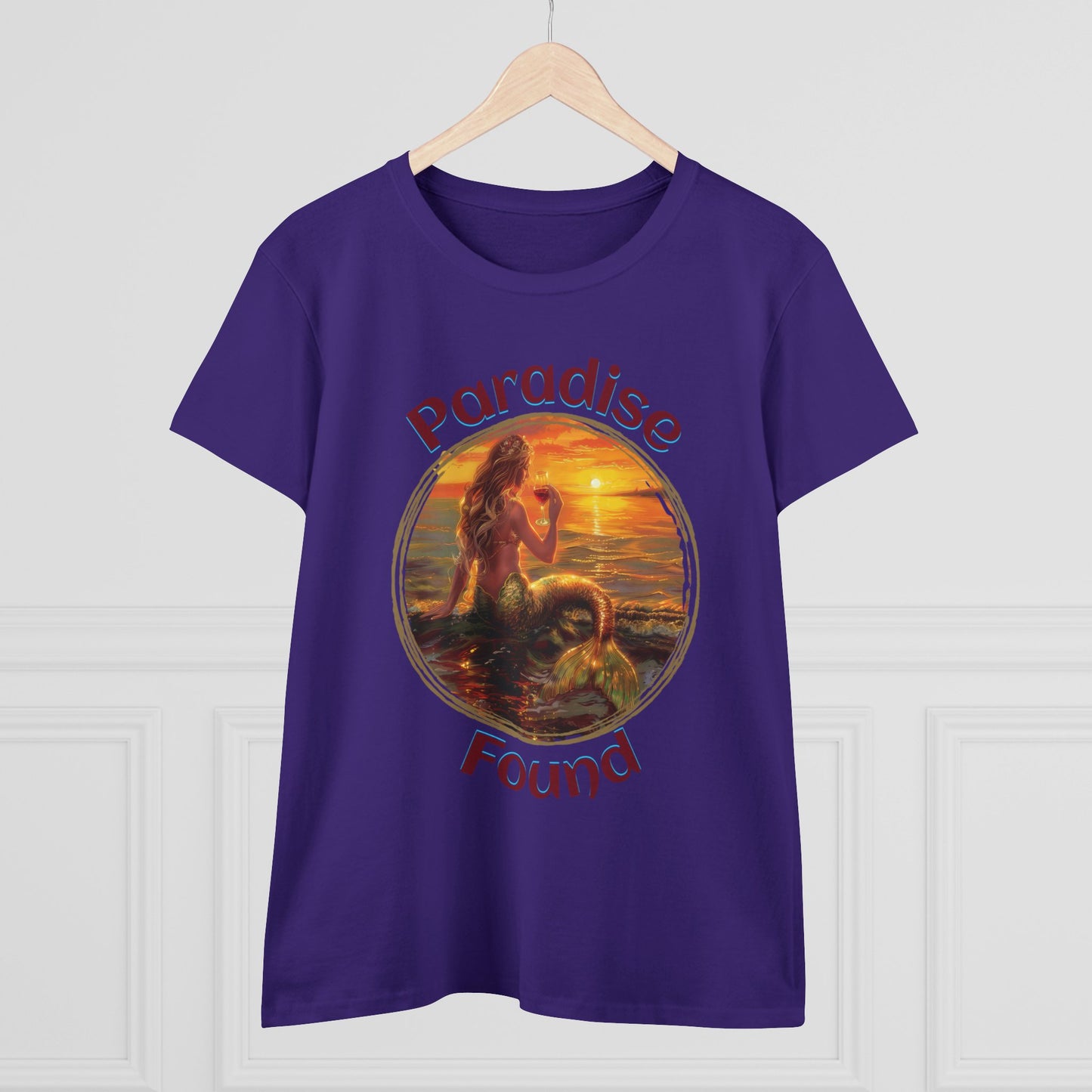 Paradise Found - Women's Midweight Cotton Tee