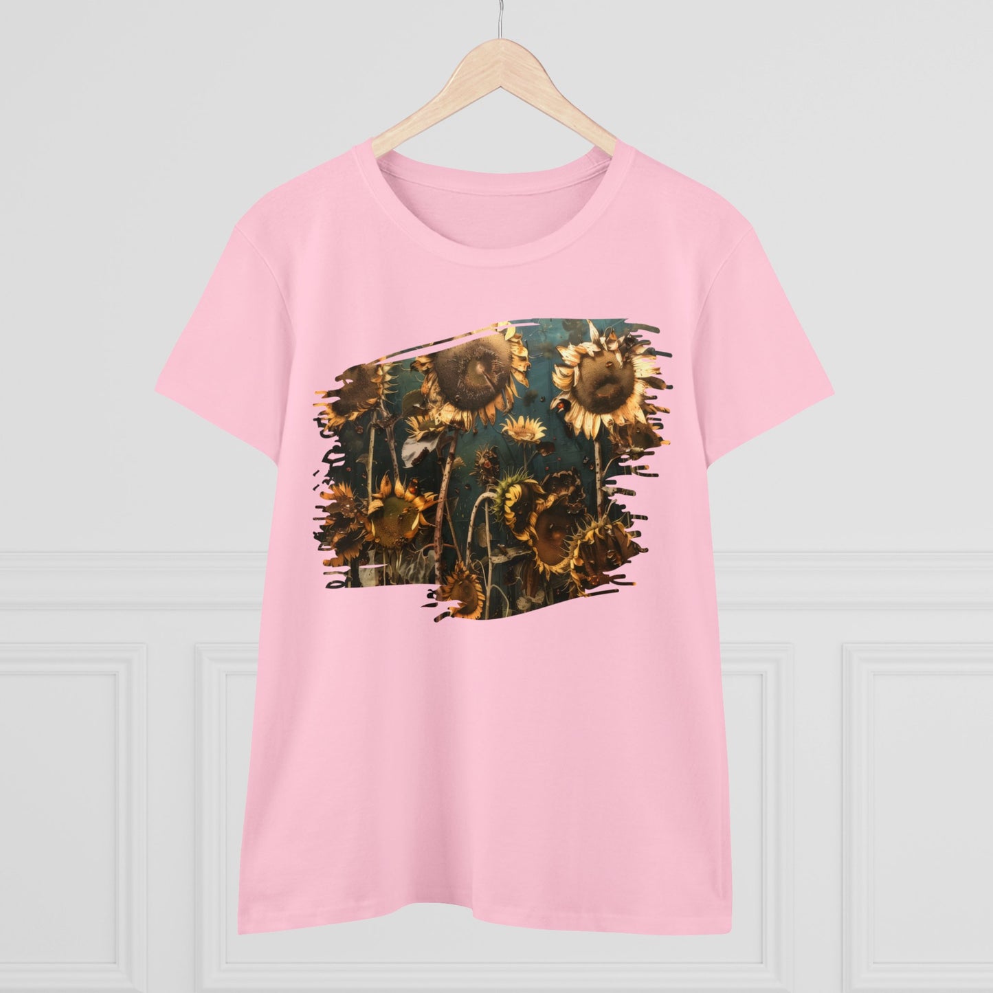 Sunflowers Wilting - Women's Midweight Cotton Tee