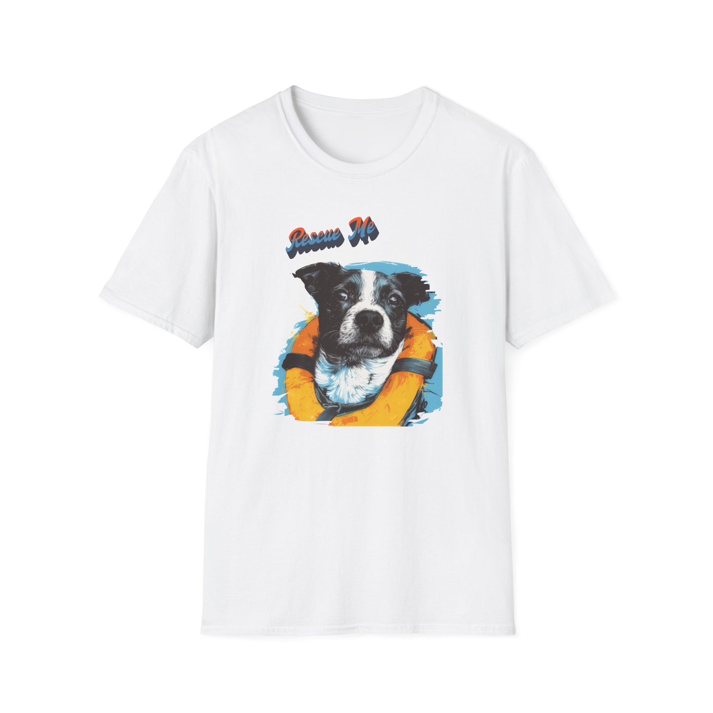 Rescue Dog - Unisex Softstyle T-Shirt