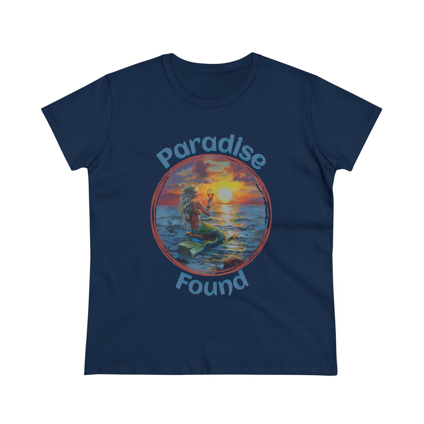 Paradise Found - Women's Midweight Cotton Tee