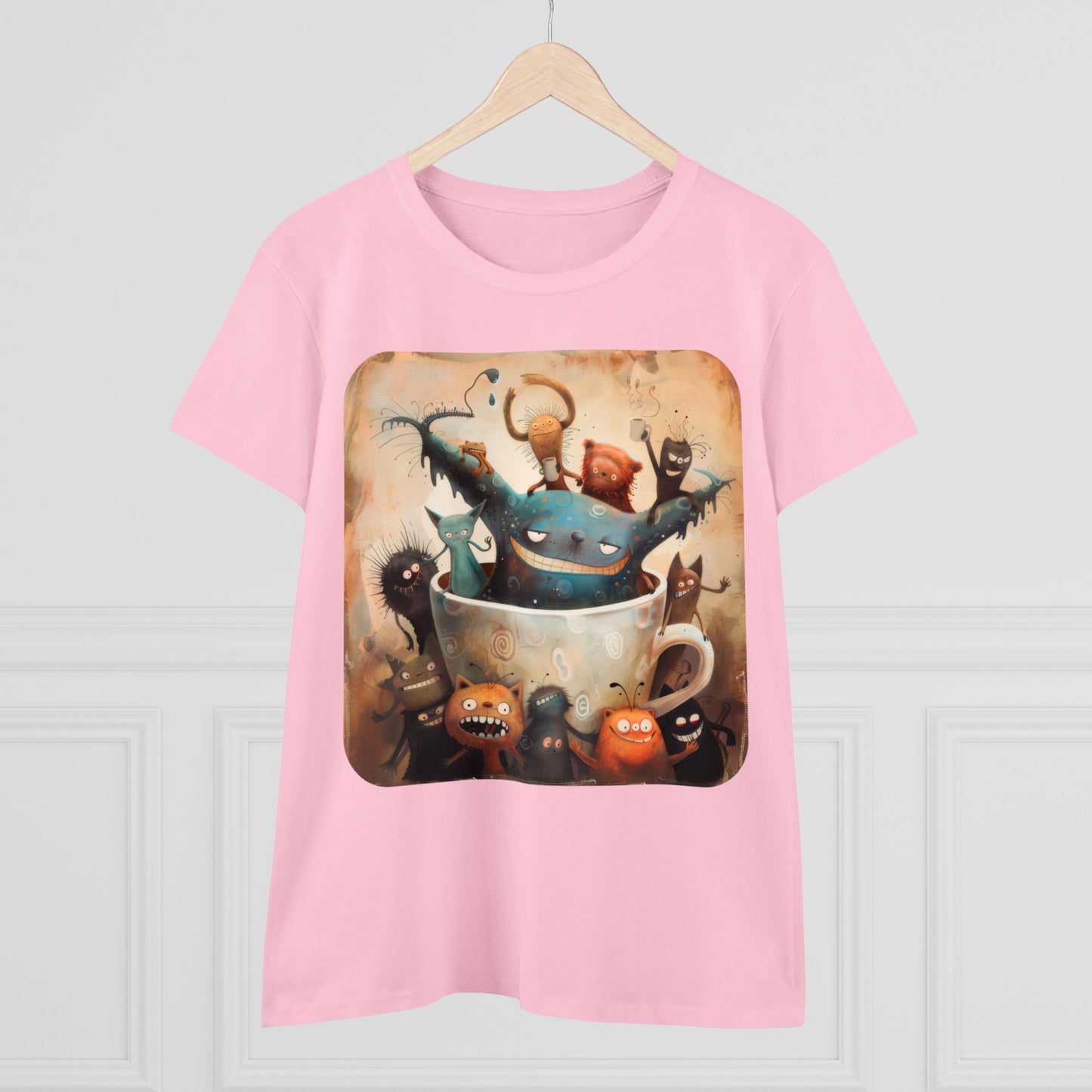 Coffee Critters - Women's Midweight Cotton Tee