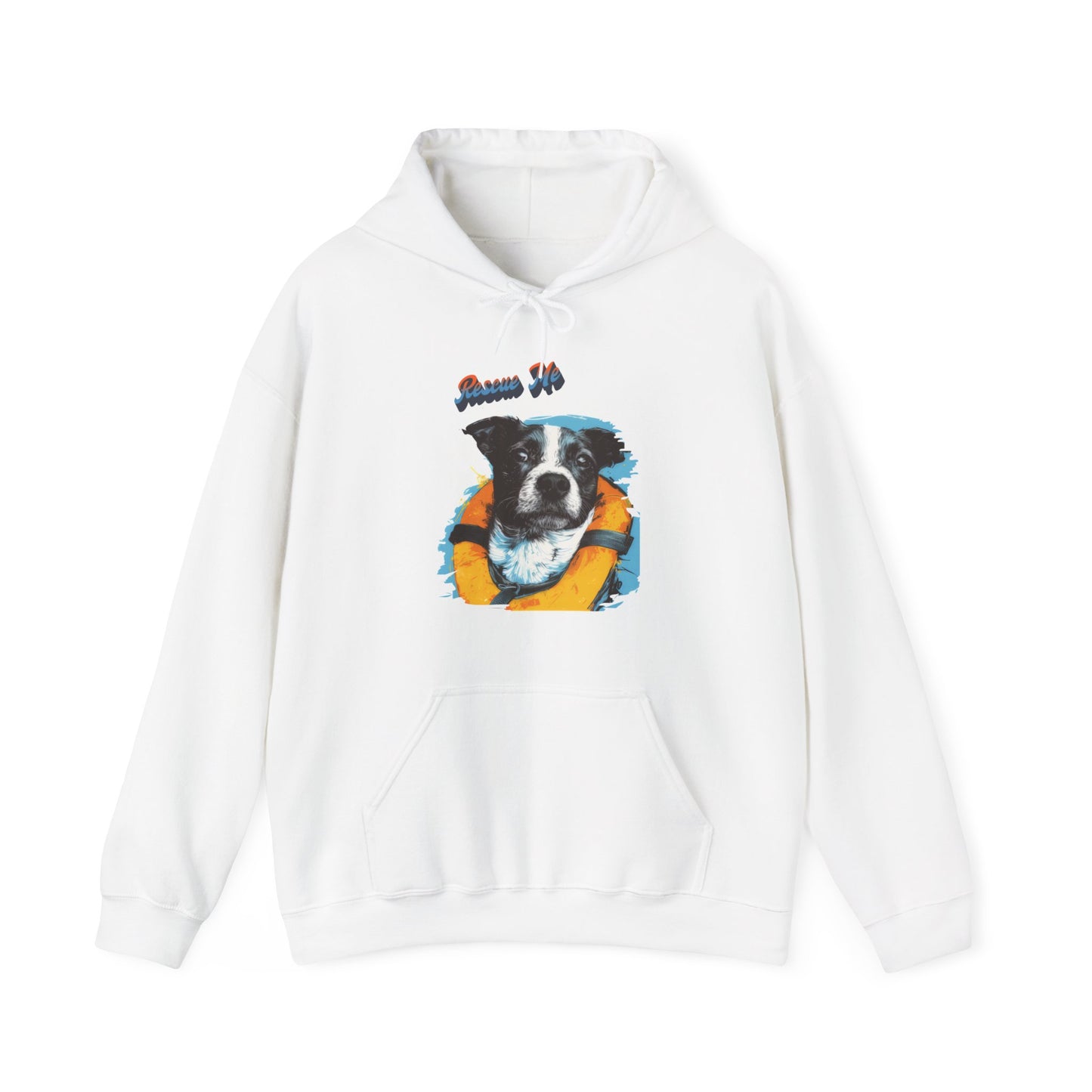 Rescue Dog - Unisex Heavy Blend™ Hooded Sweatshirt