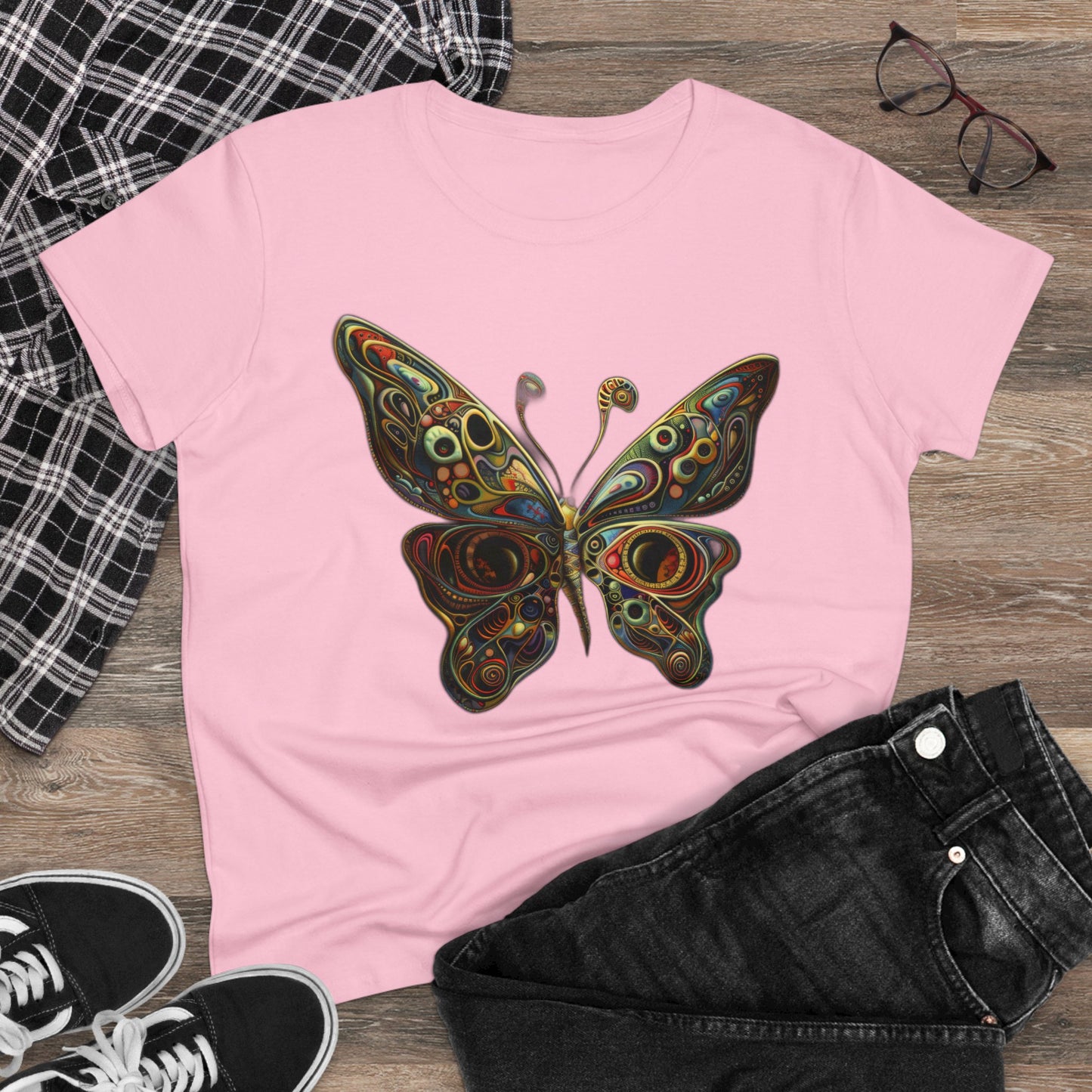 Butterfly - Women's Midweight Cotton Tee