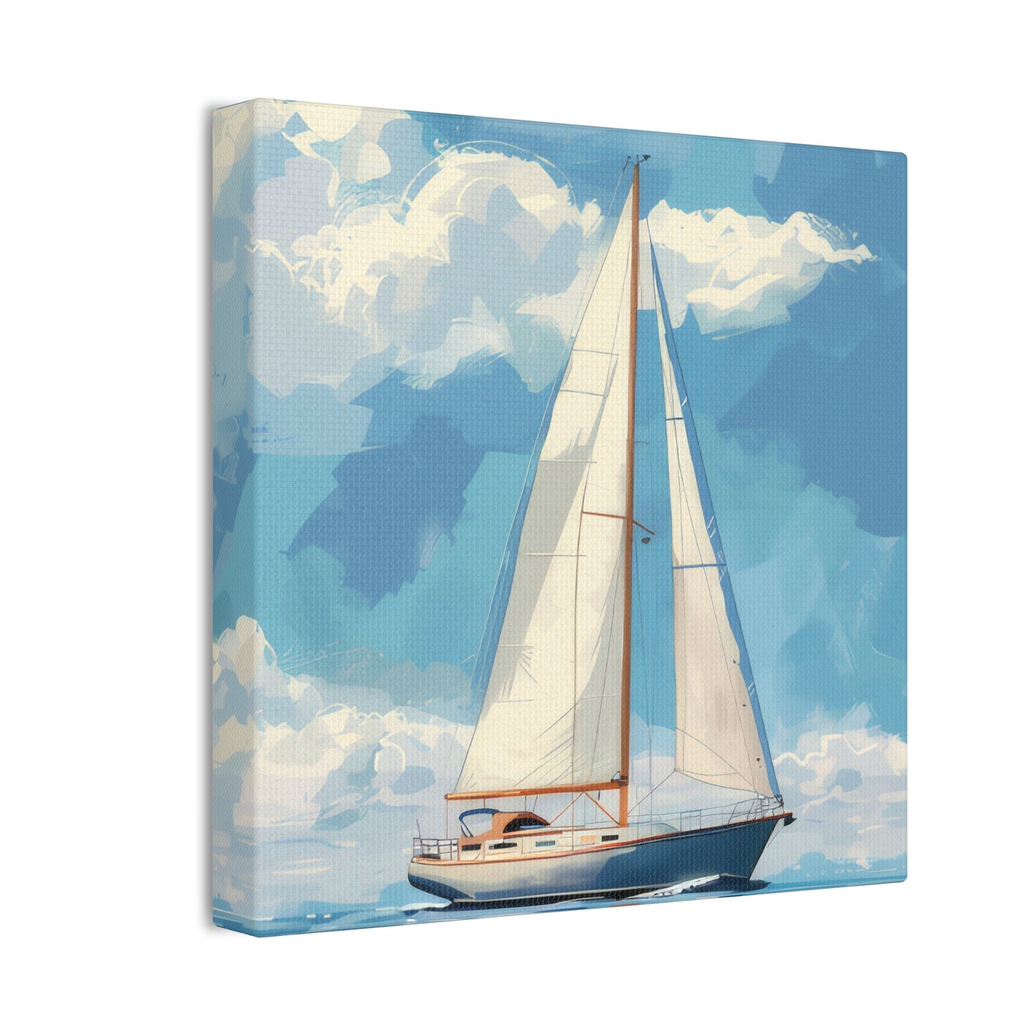 Sailing - Canvas Stretched, 0.75"