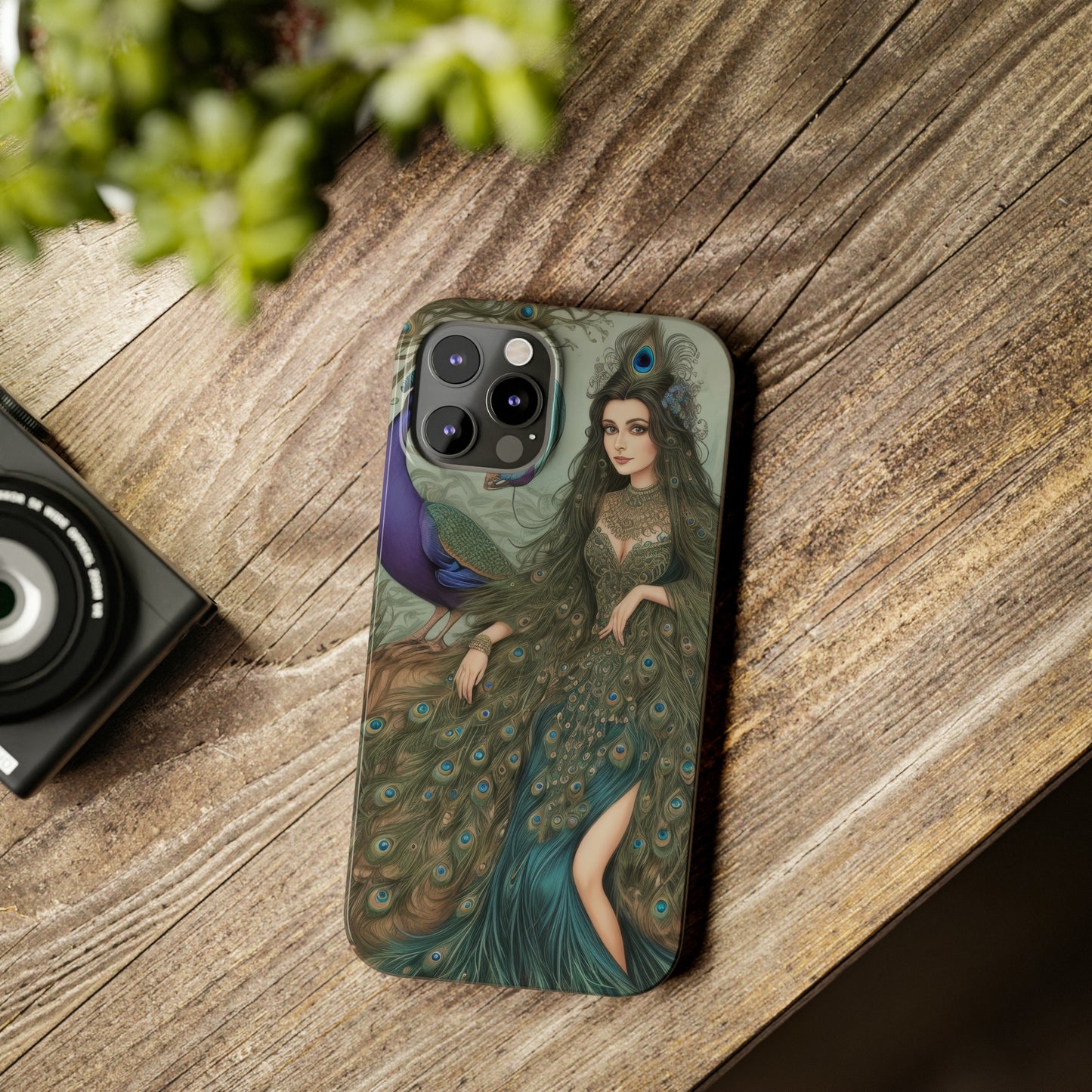 Peacock Witch - Phone Case