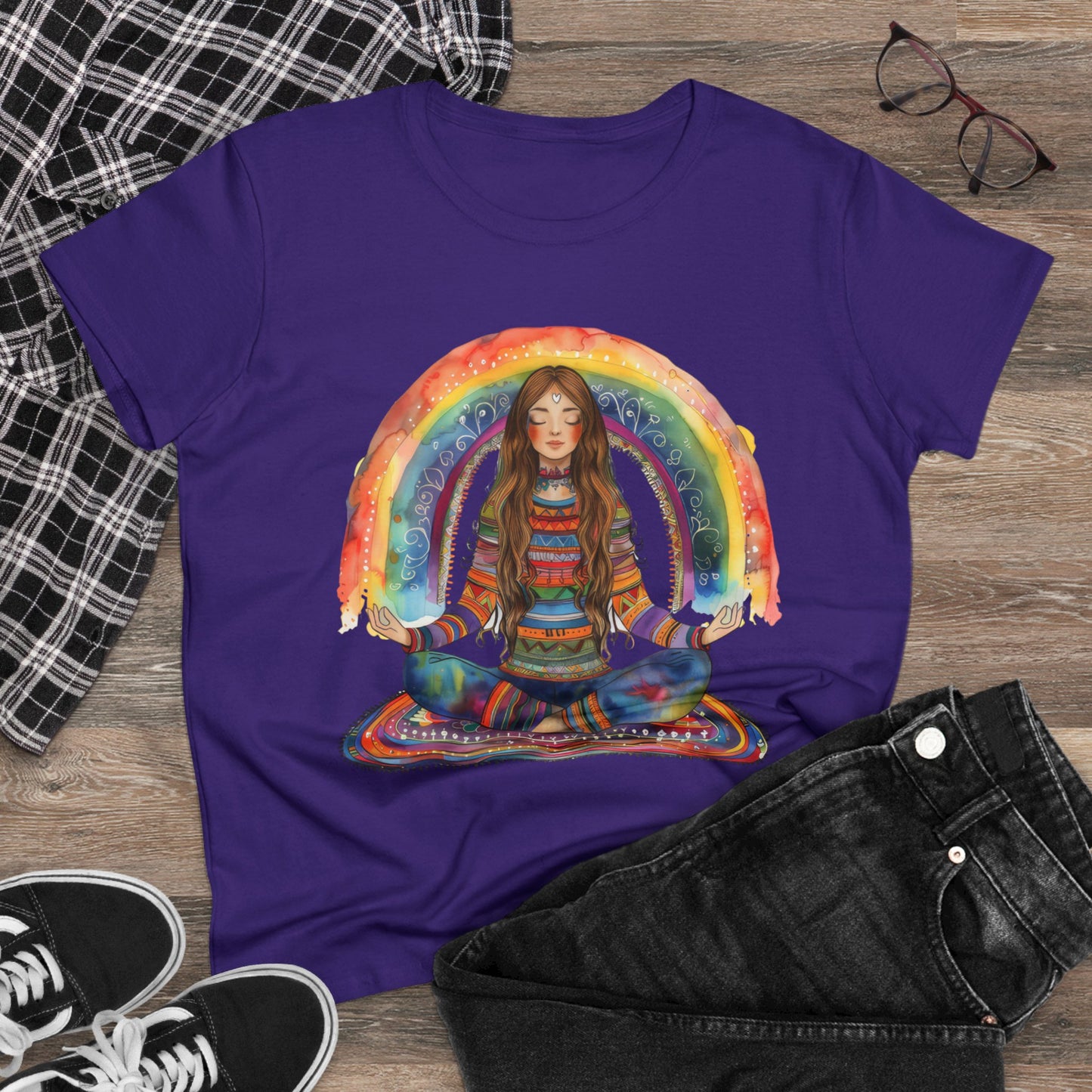 Meditation - Women's Midweight Cotton Tee