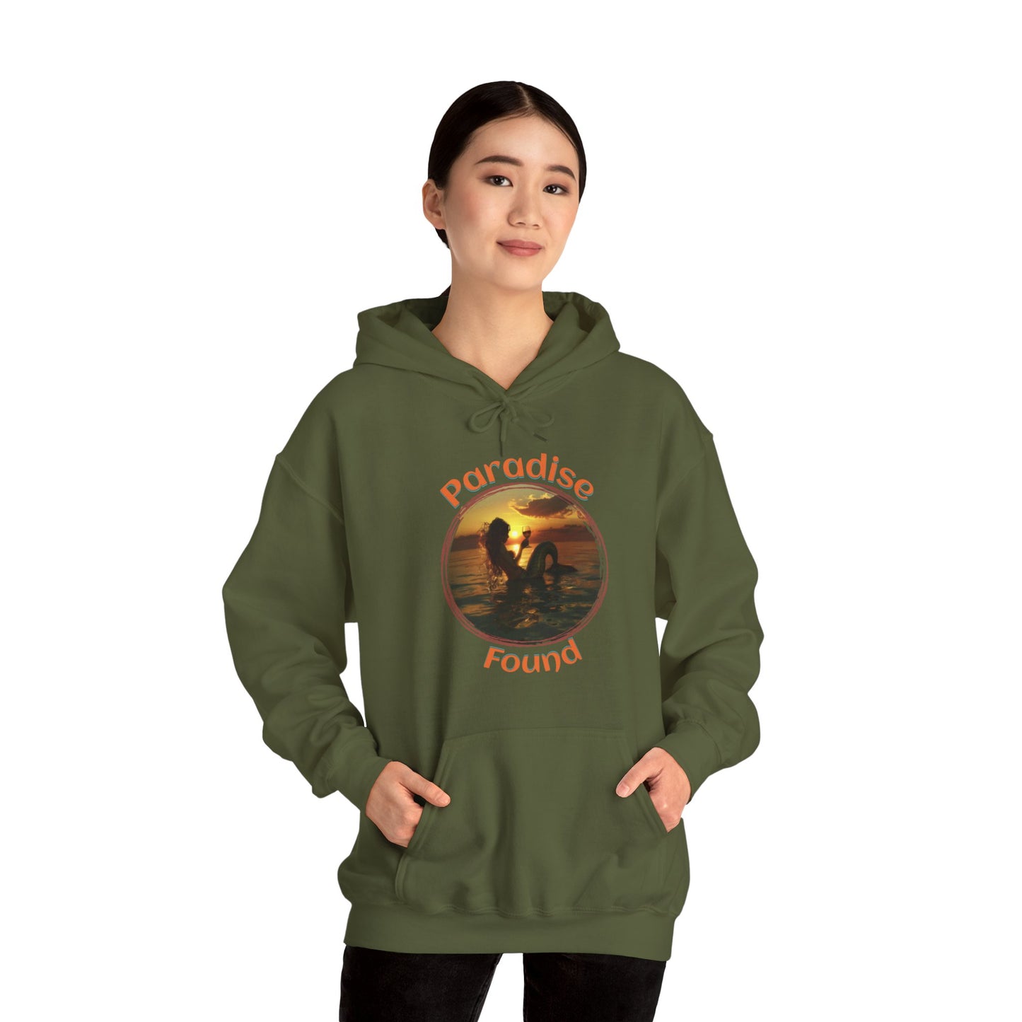 Paradise Found - Unisex Heavy Blend™ Hooded Sweatshirt