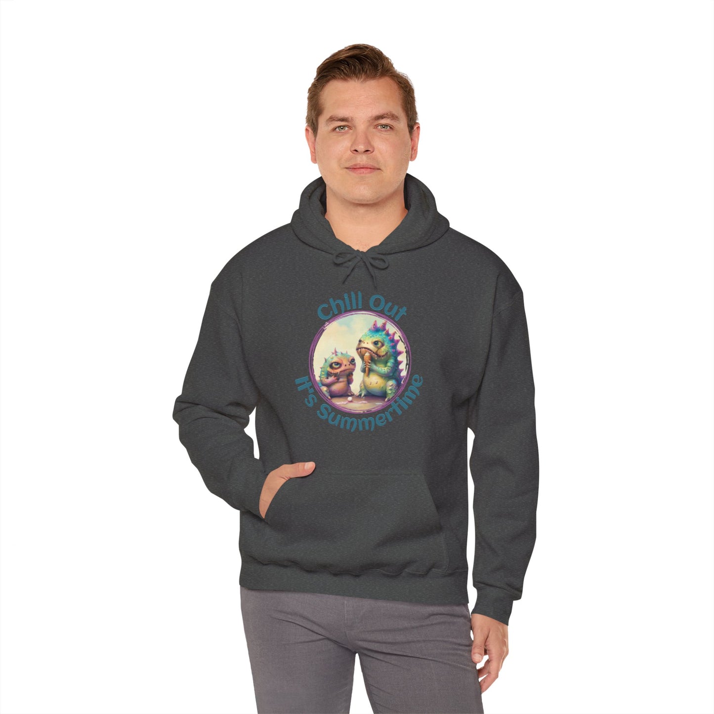 Chill Out for Summer - Unisex Heavy Blend™ Hooded Sweatshirt