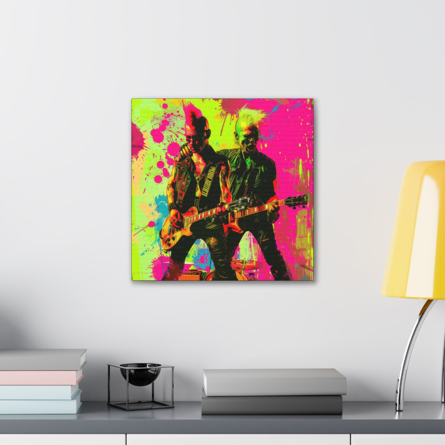 Punk Rockers - Canvas Stretched, 0.75"