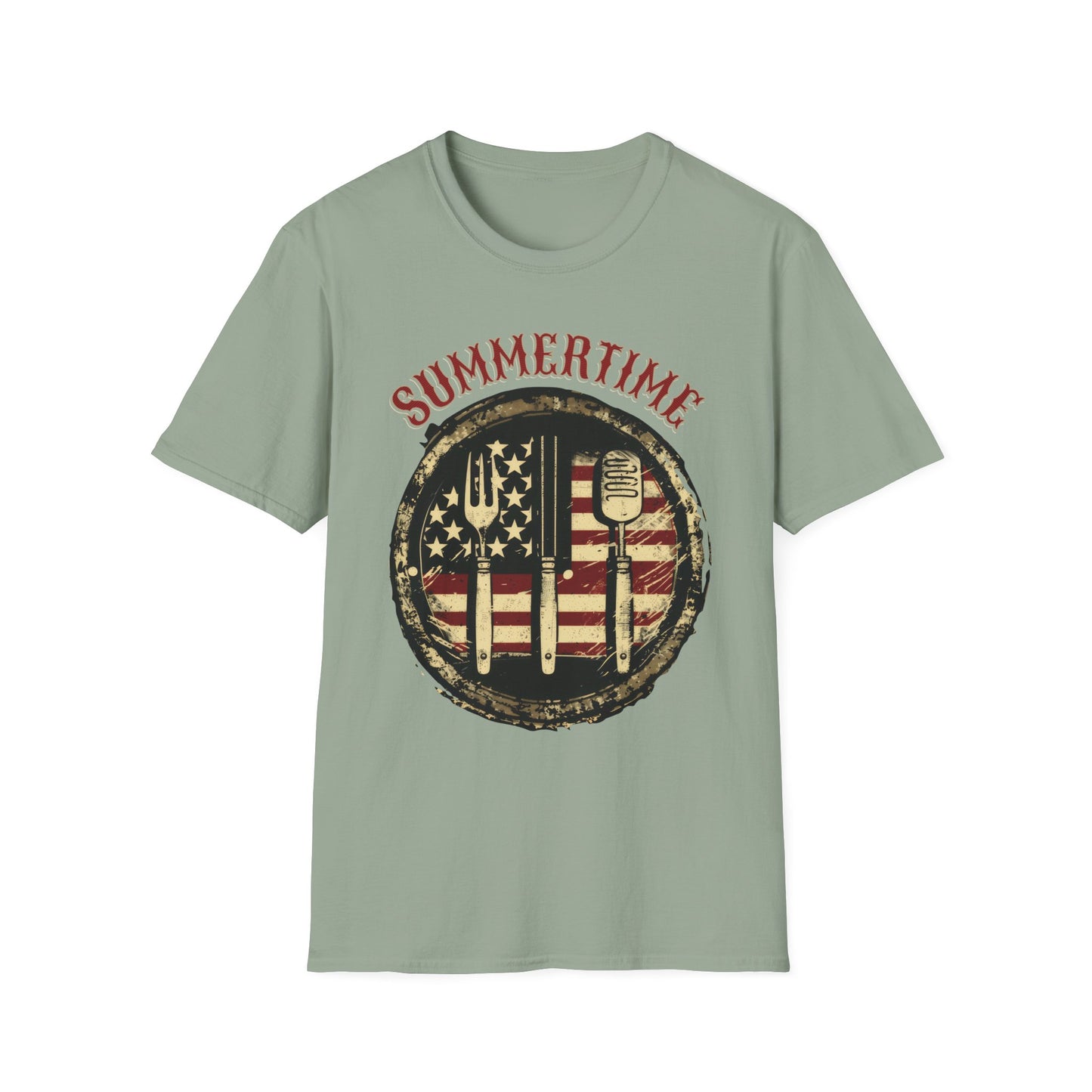 Summertime - Unisex Softstyle T-Shirt