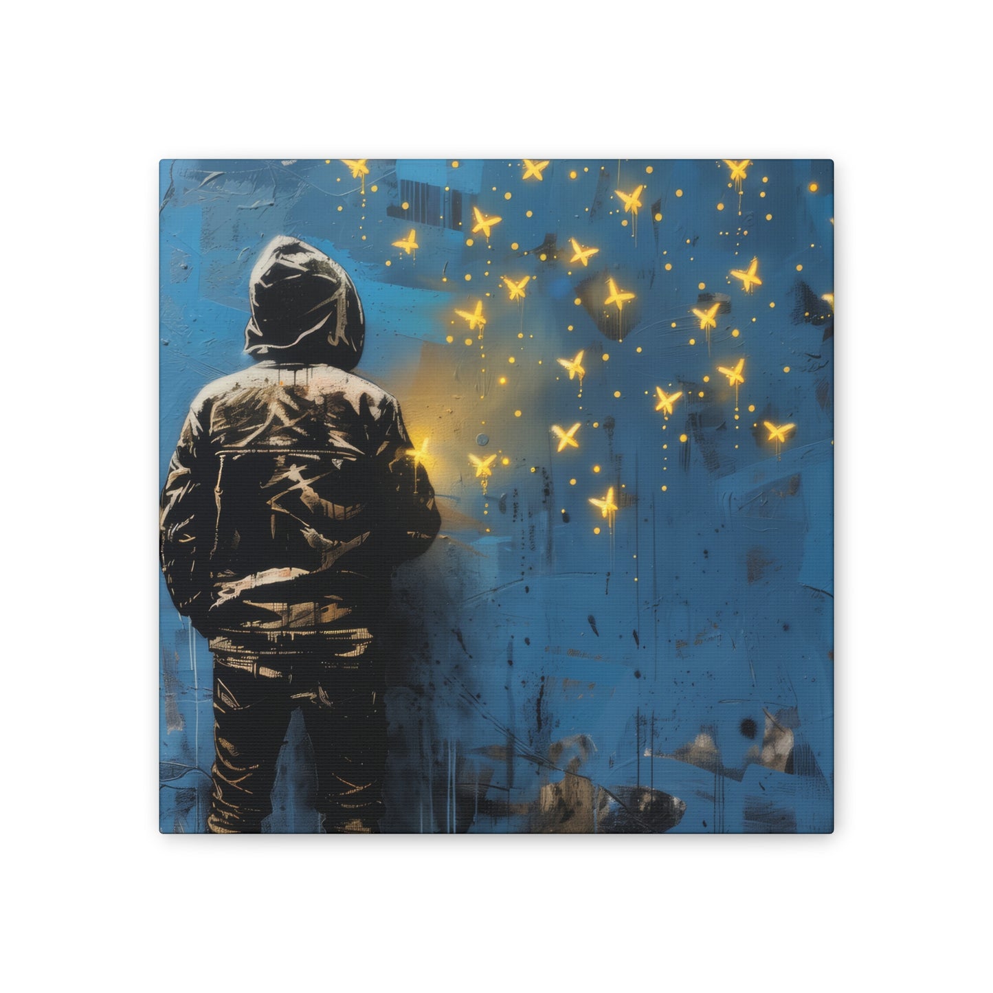 Fireflies - Canvas Stretched, 0.75"