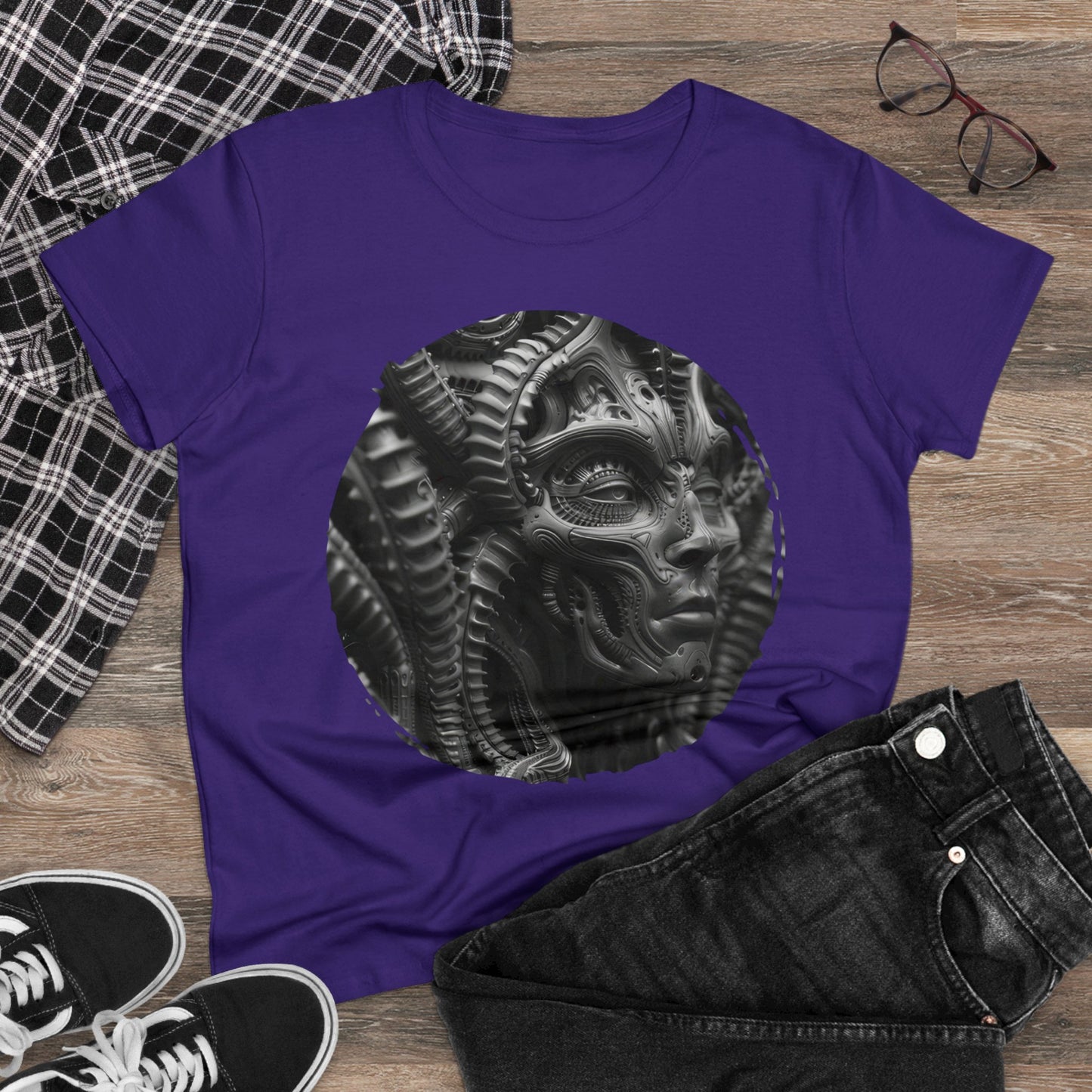 Alien to Us - Fantasy - Women's Midweight Cotton Tee