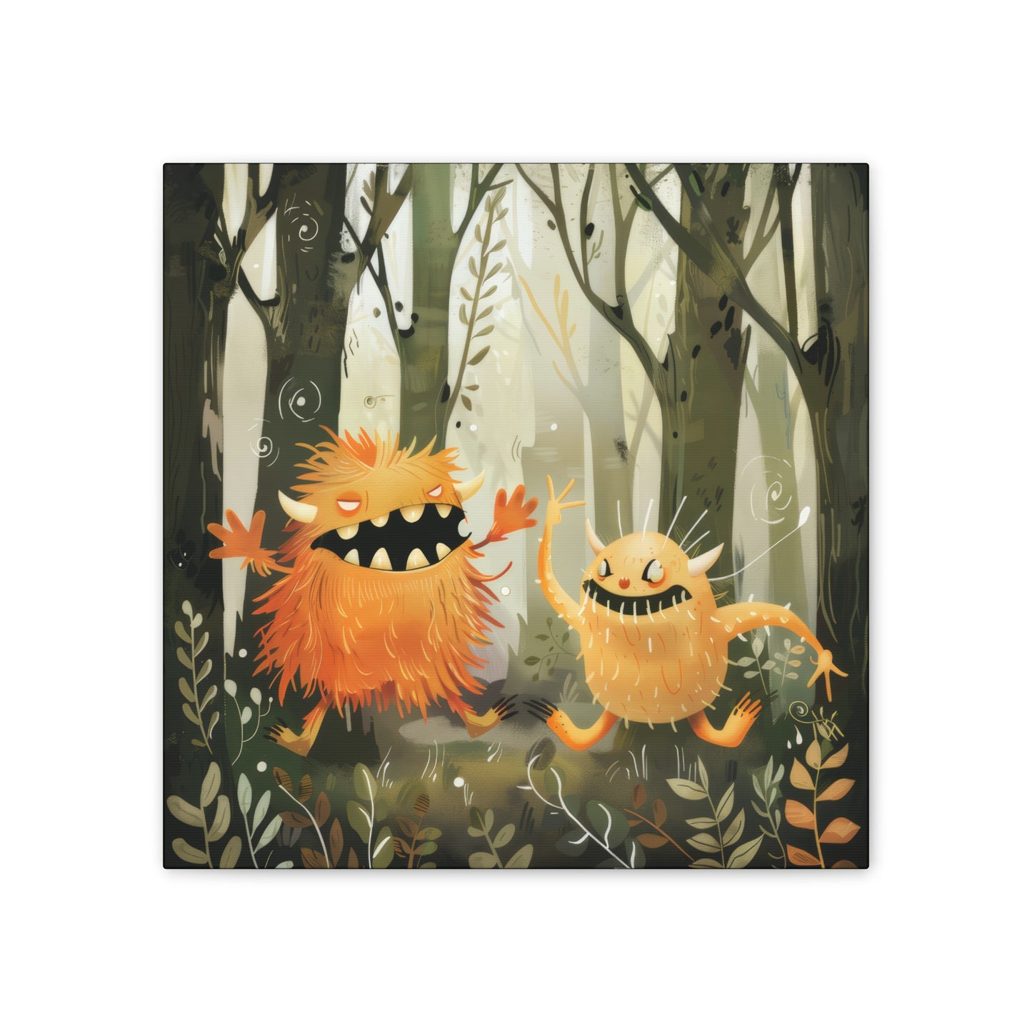 Monsters - Canvas Stretched, 0.75"