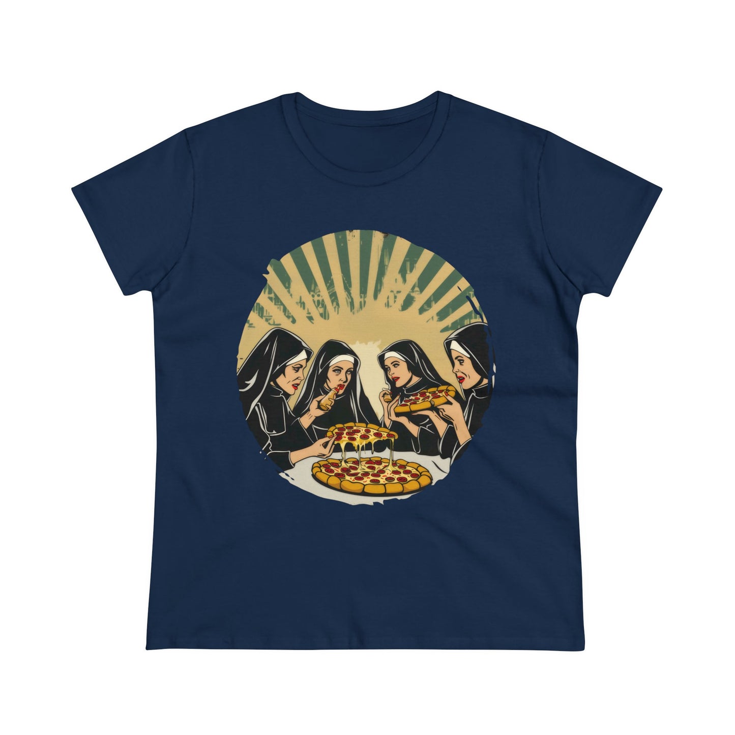 Pizza Divine - Women's Midweight Cotton Tee