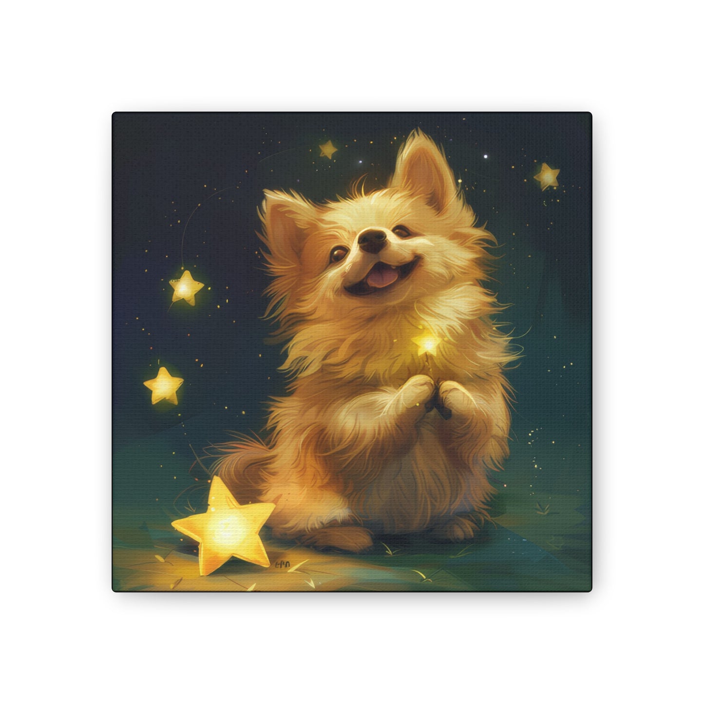 Star Dog Baby - Canvas Stretched, 0.75"