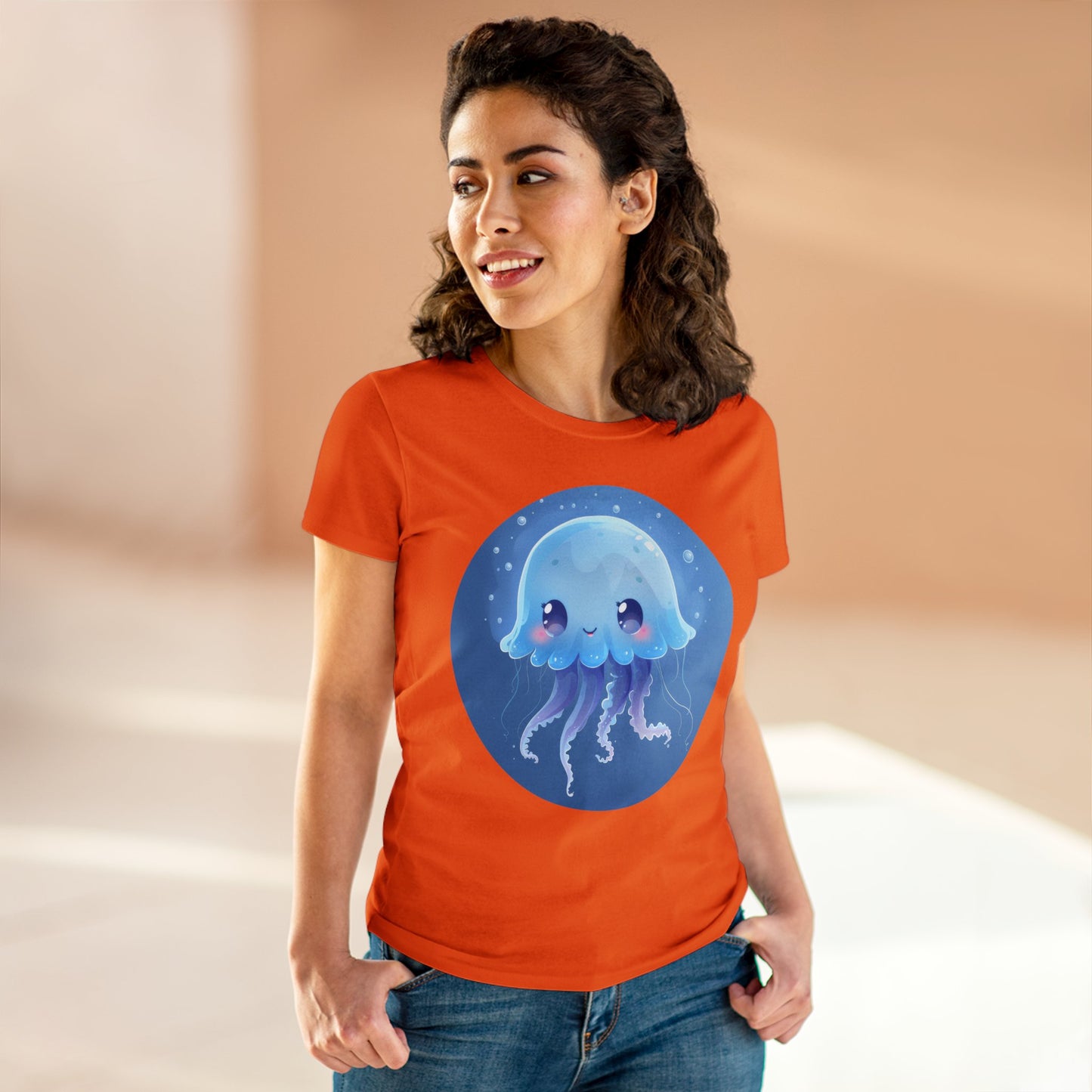 Jellyfish - Women's Midweight Cotton Tee