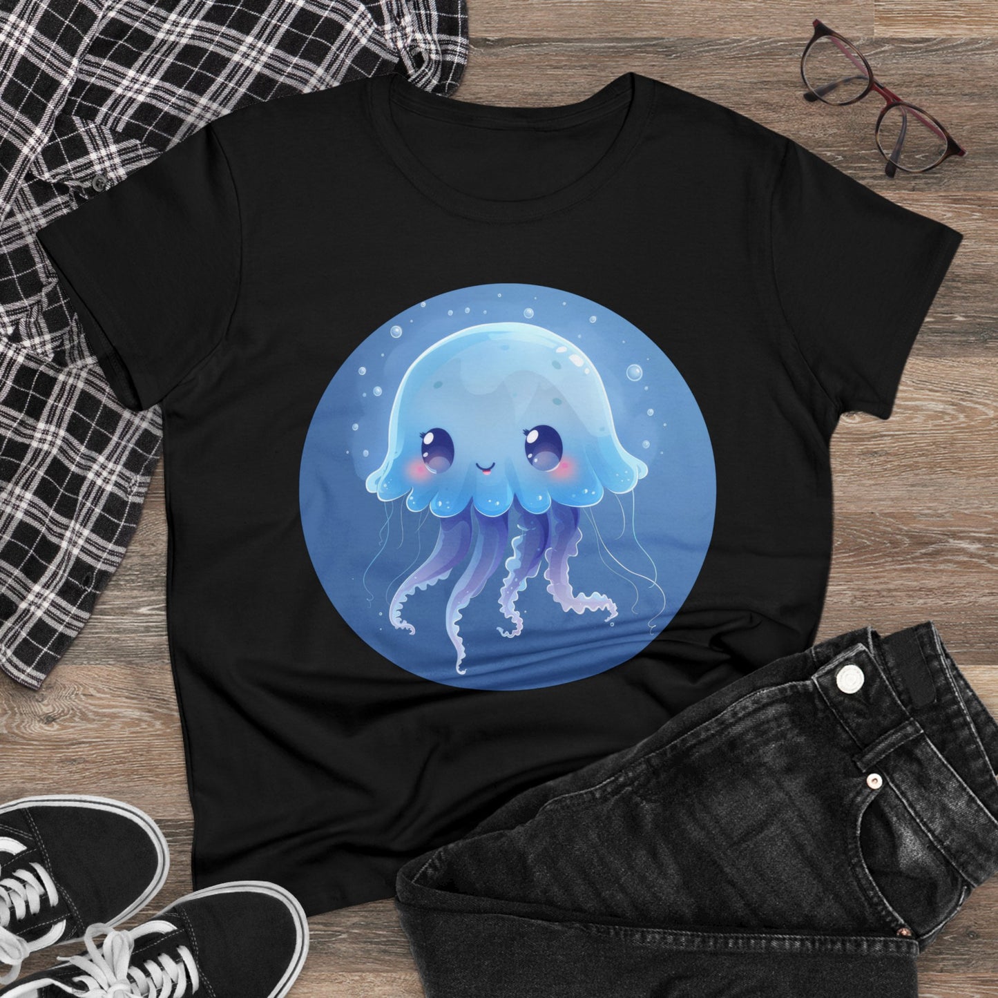 Jellyfish - Women's Midweight Cotton Tee