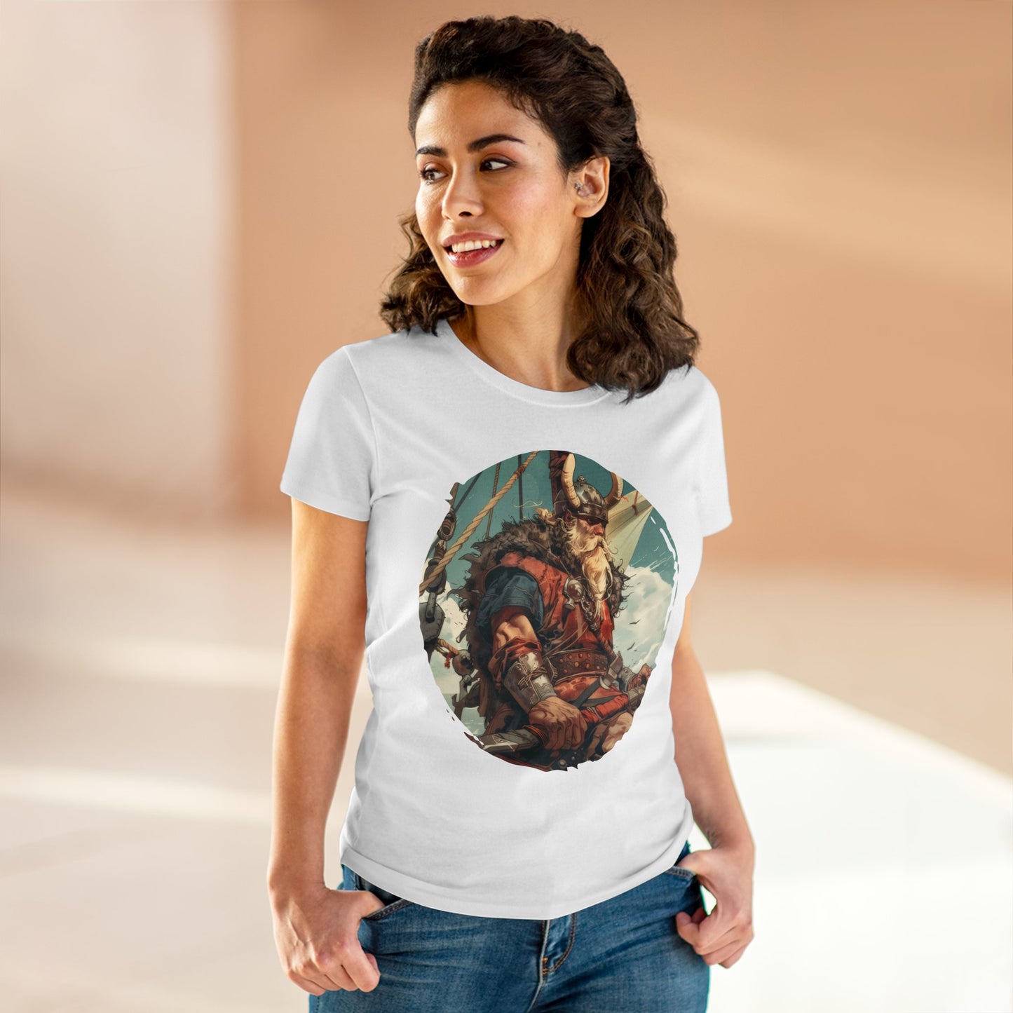 Viking - Fantasy - Women's Midweight Cotton Tee