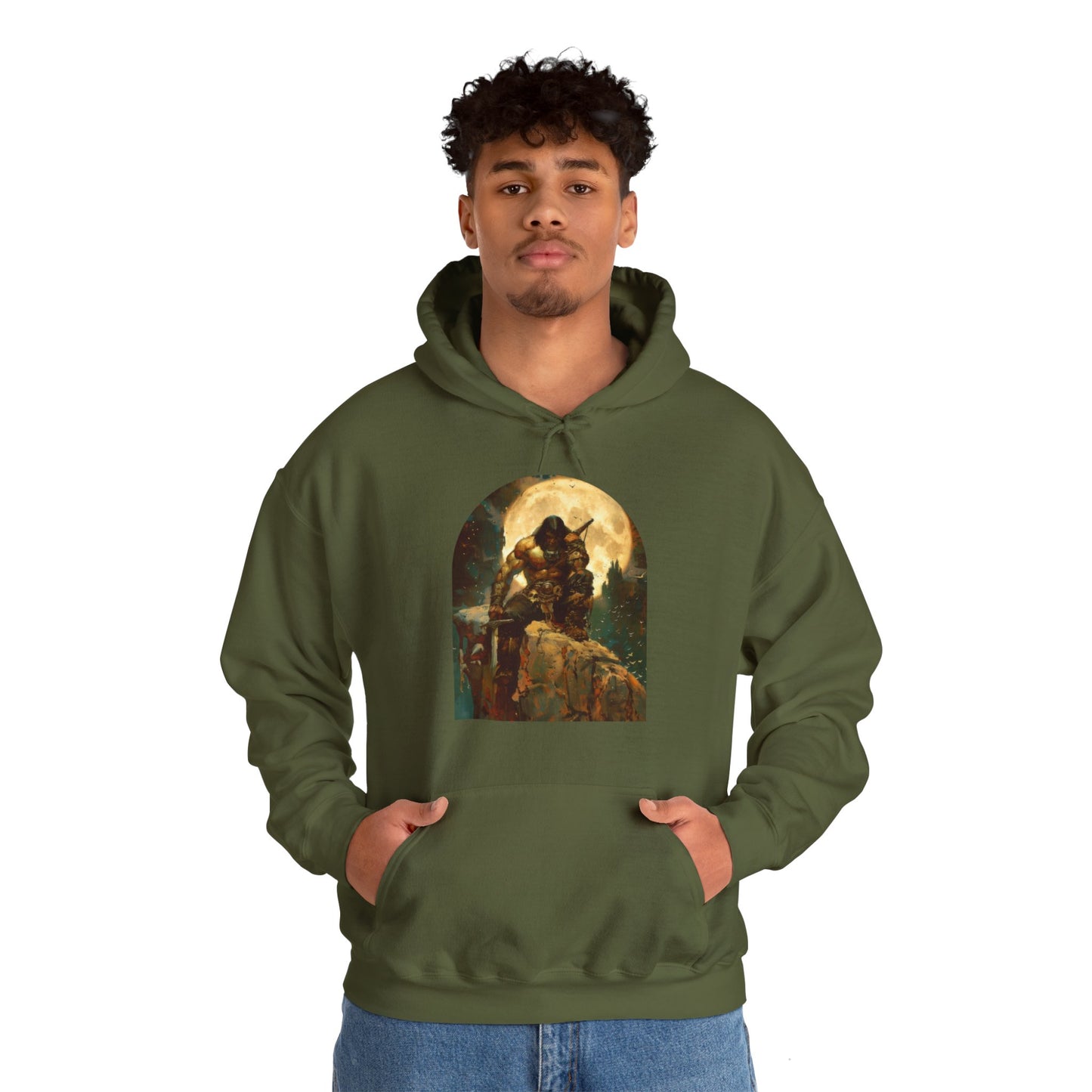 Warrior - Unisex Heavy Blend™ Hooded Sweatshirt