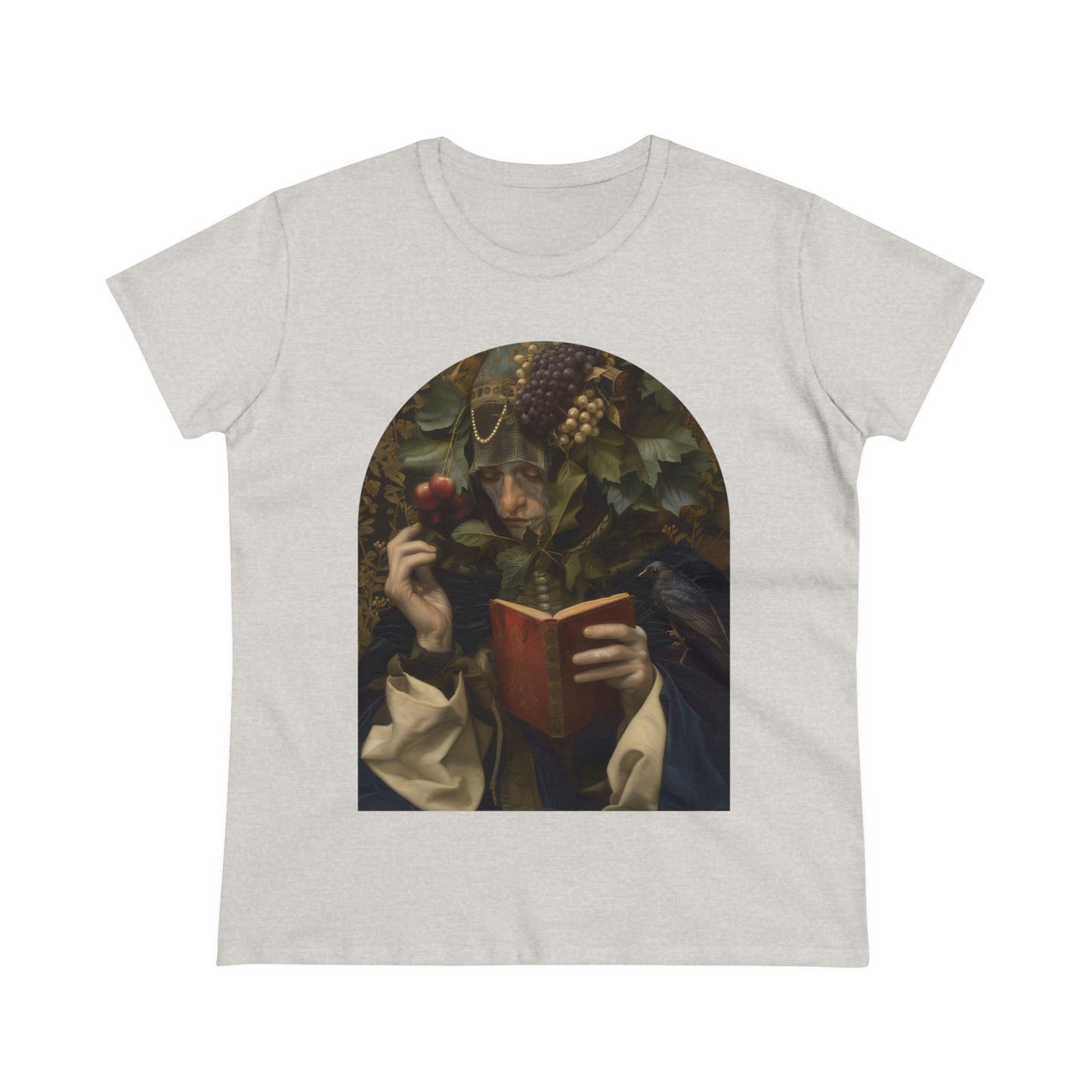 Solemn Reading - Fantasy - Women's Midweight Cotton Tee