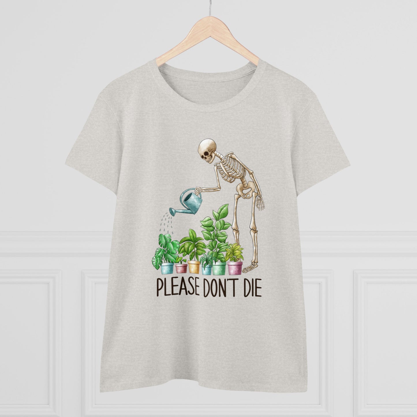 Please Don't Die - Gardening - Women's Midweight Cotton Tee