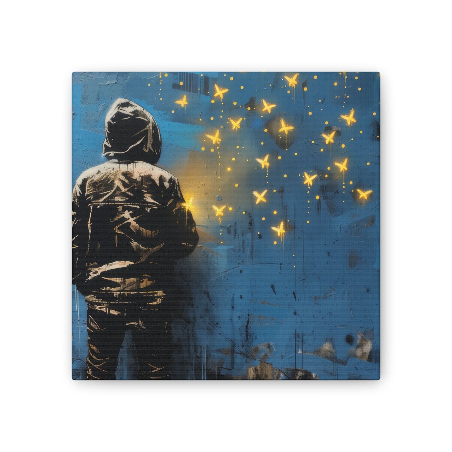 Fireflies - Canvas Stretched, 0.75"