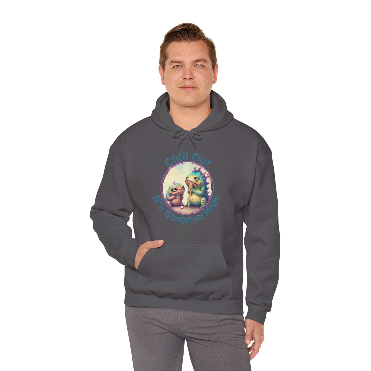 Chill Out for Summer - Unisex Heavy Blend™ Hooded Sweatshirt