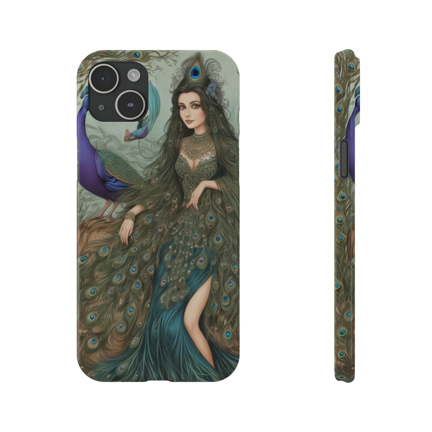 Peacock Witch - Phone Case